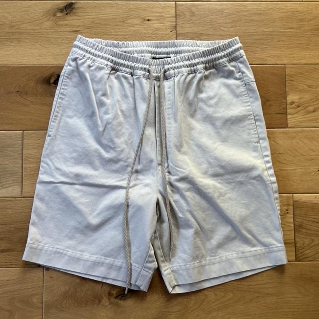 Product Image 1 - Bassike Beige Drawstring Shorts
-