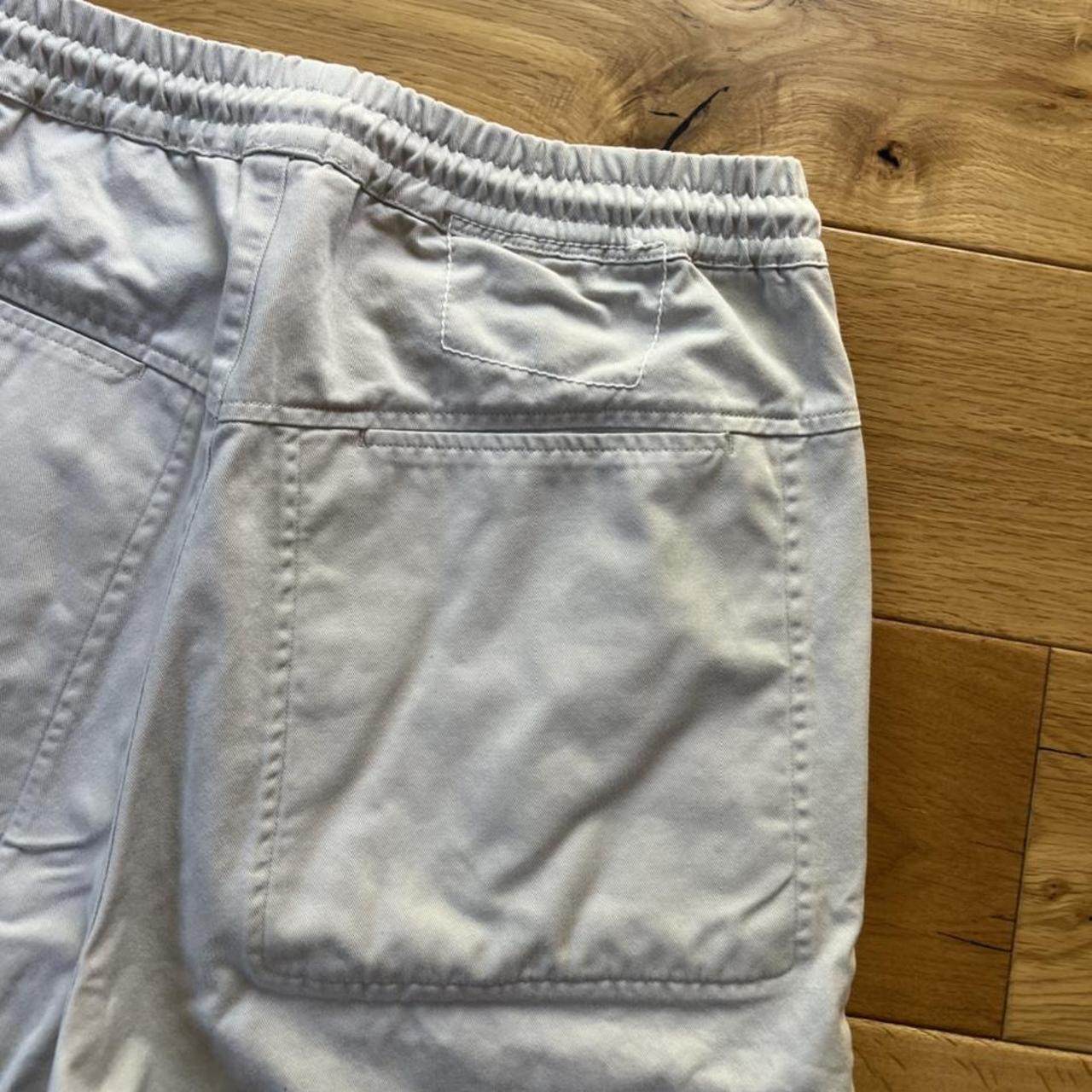 Product Image 4 - Bassike Beige Drawstring Shorts 

-