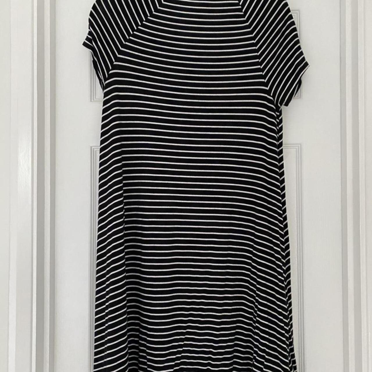 old navy black shirt dress