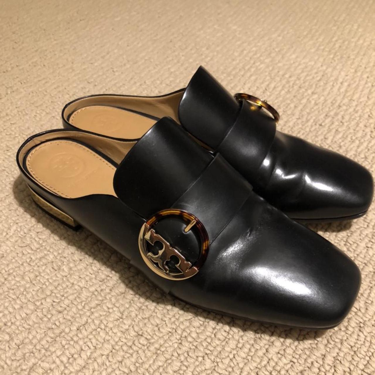 Tory burch sidney deals backless loafer