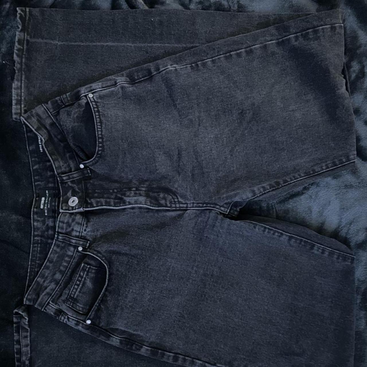 cotton on straight leg jeans worn a few times Size... - Depop