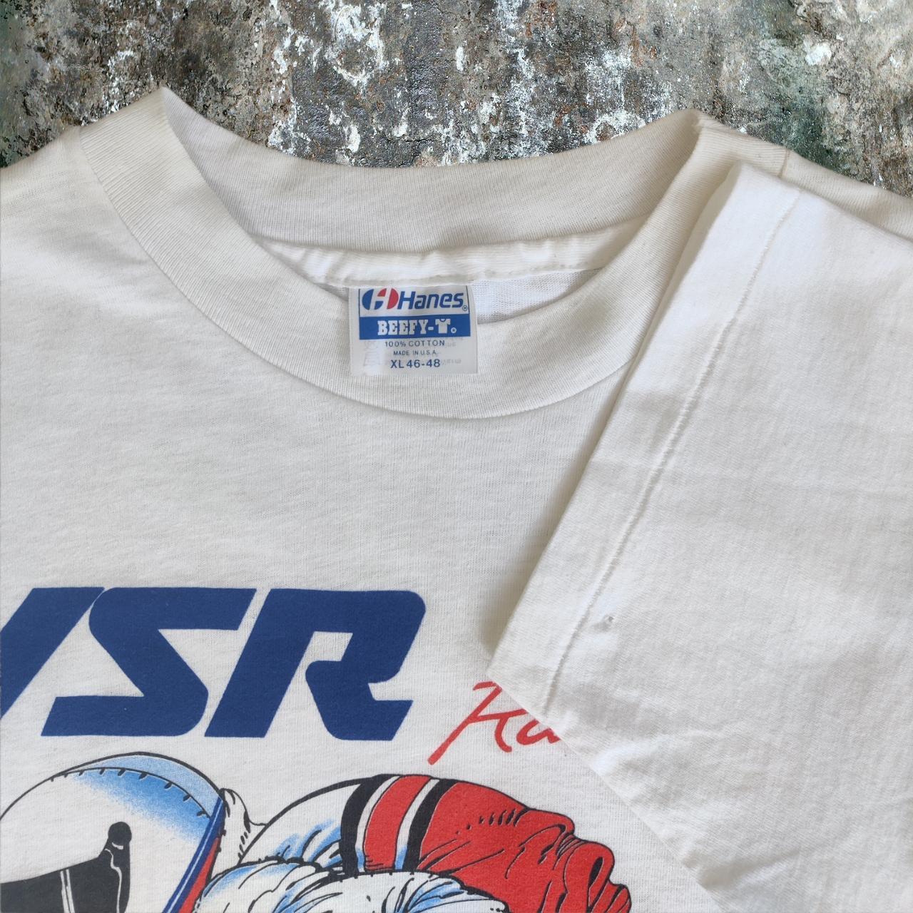 Vintage 80s Yamaha Ysr Racing Team Mini Moto Tee Depop