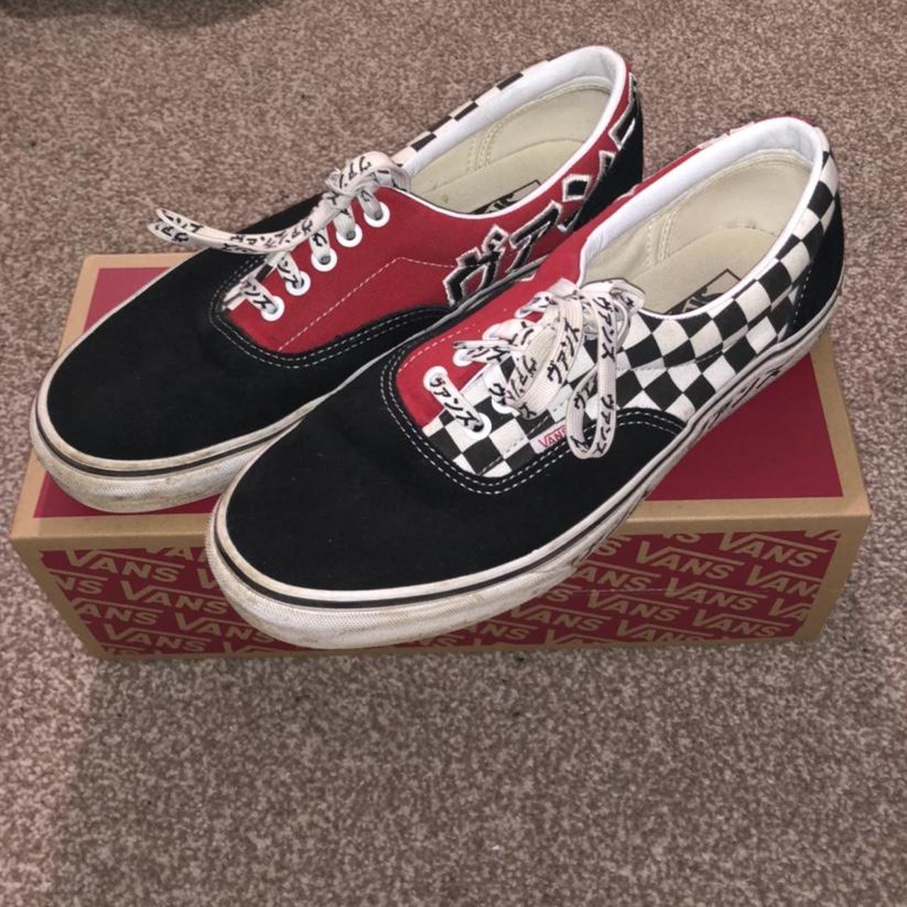 Red store japanese vans