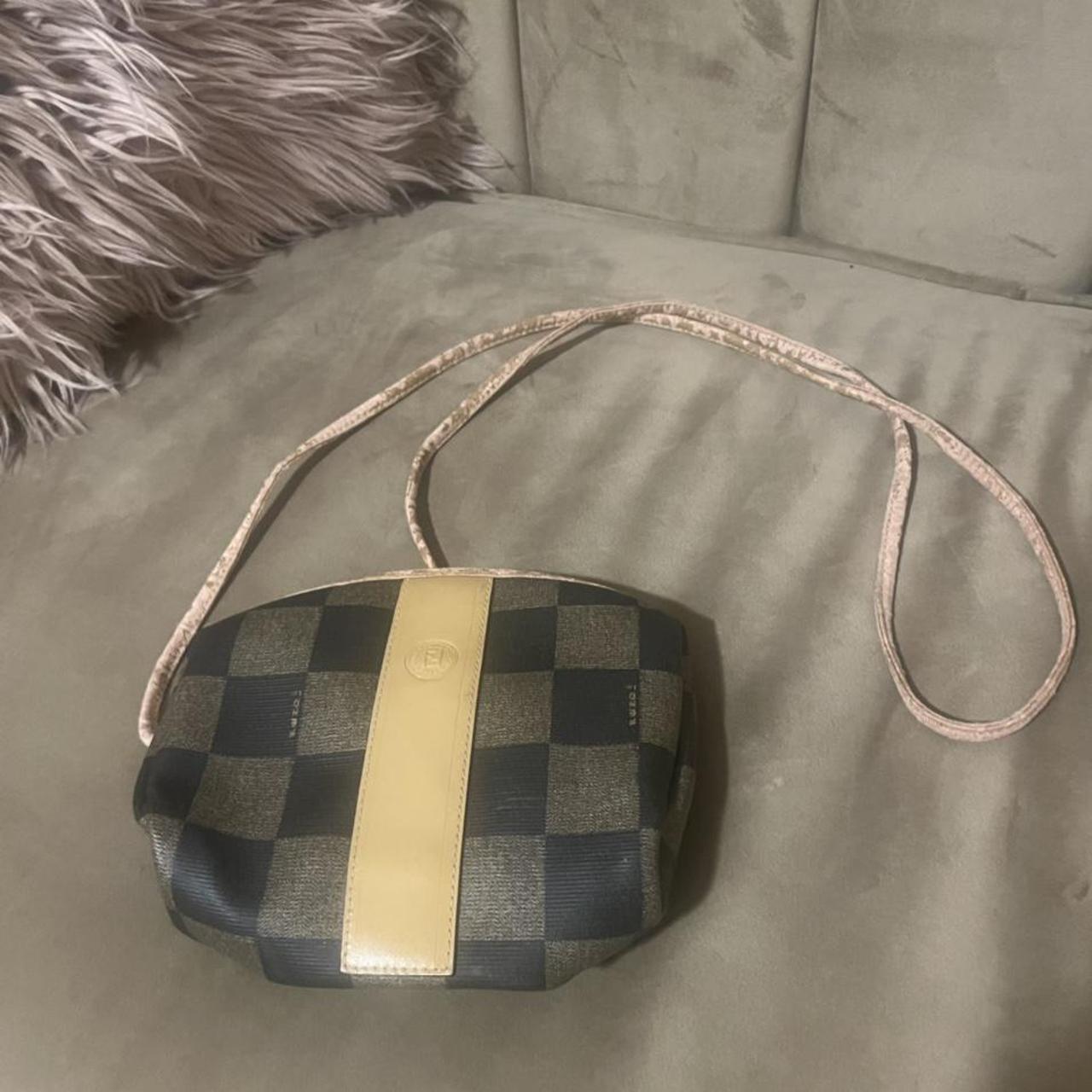 fendi checkered bag