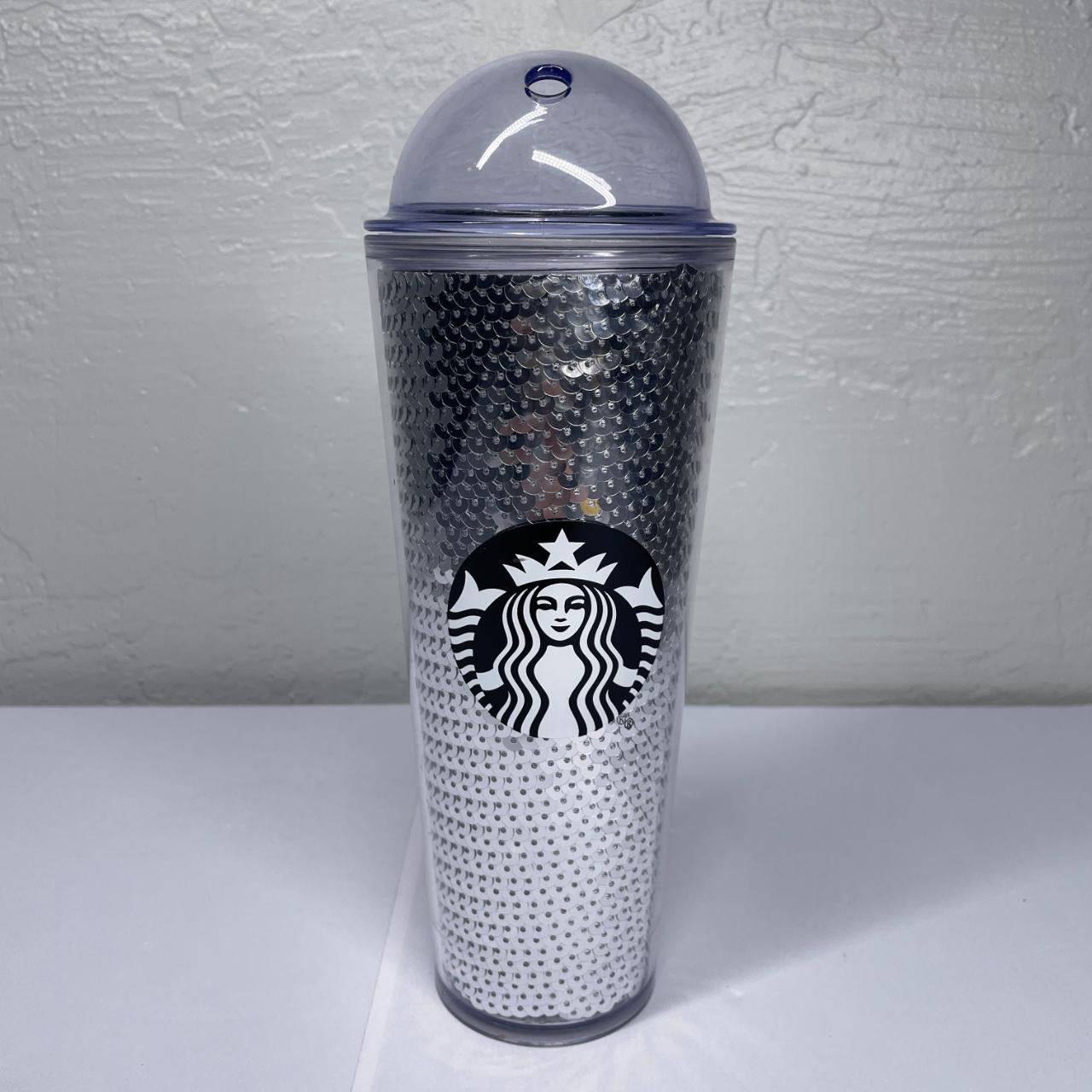 Starbucks stainless 24 oz water tumblers with straws - Depop