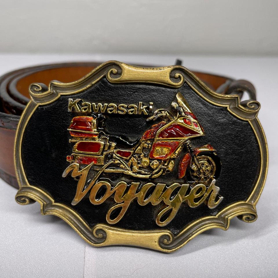 kawasaki belt buckle