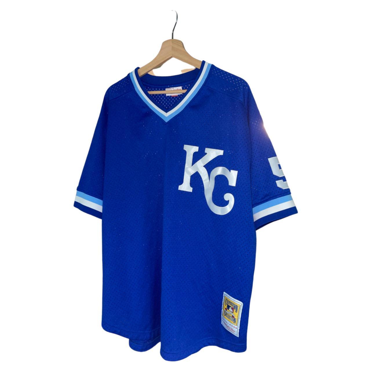 George Brett Kansas City Royals 1989 Mitchell & Ness Stitched Jersey