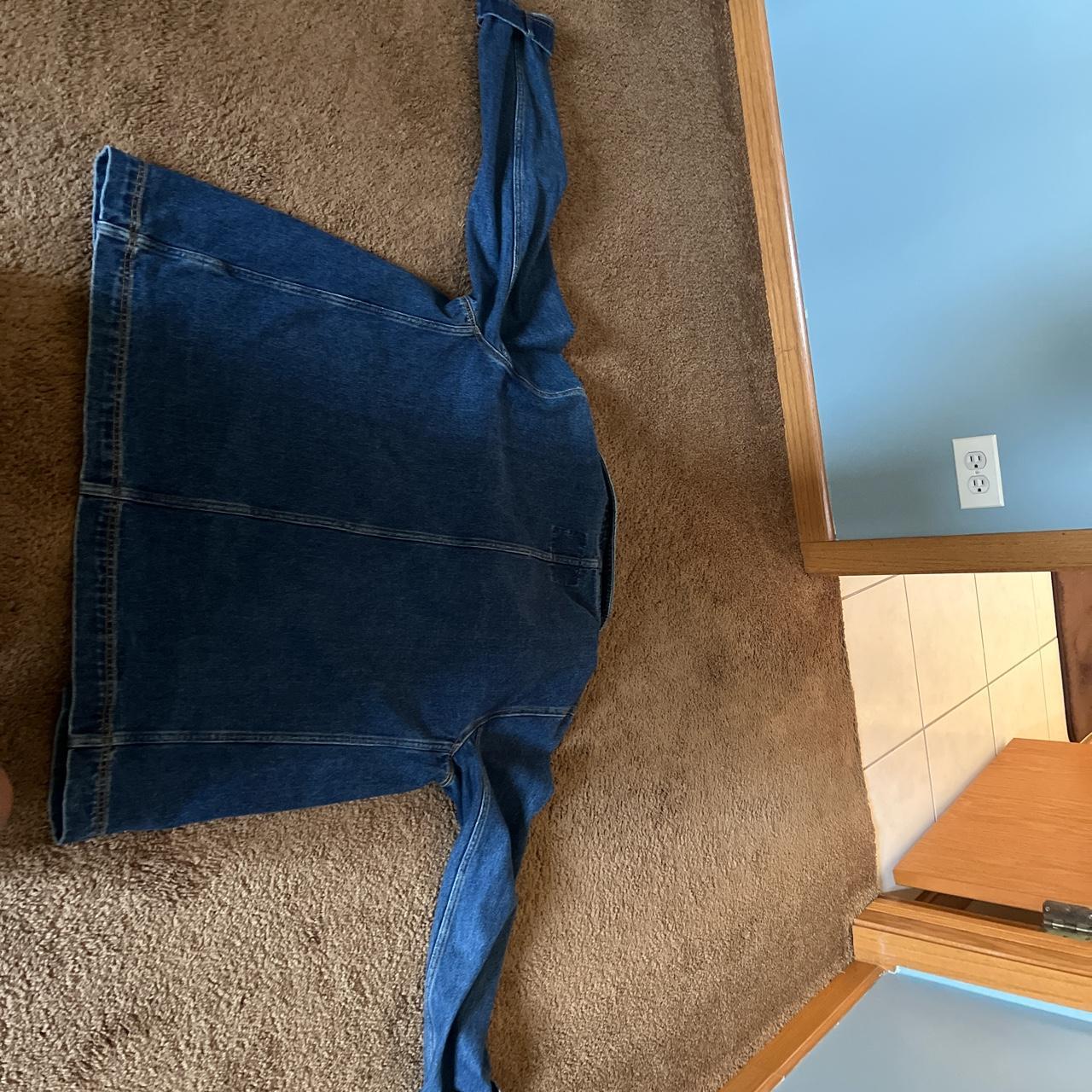 Herschel denim jacket. It is in excellent condition... Depop