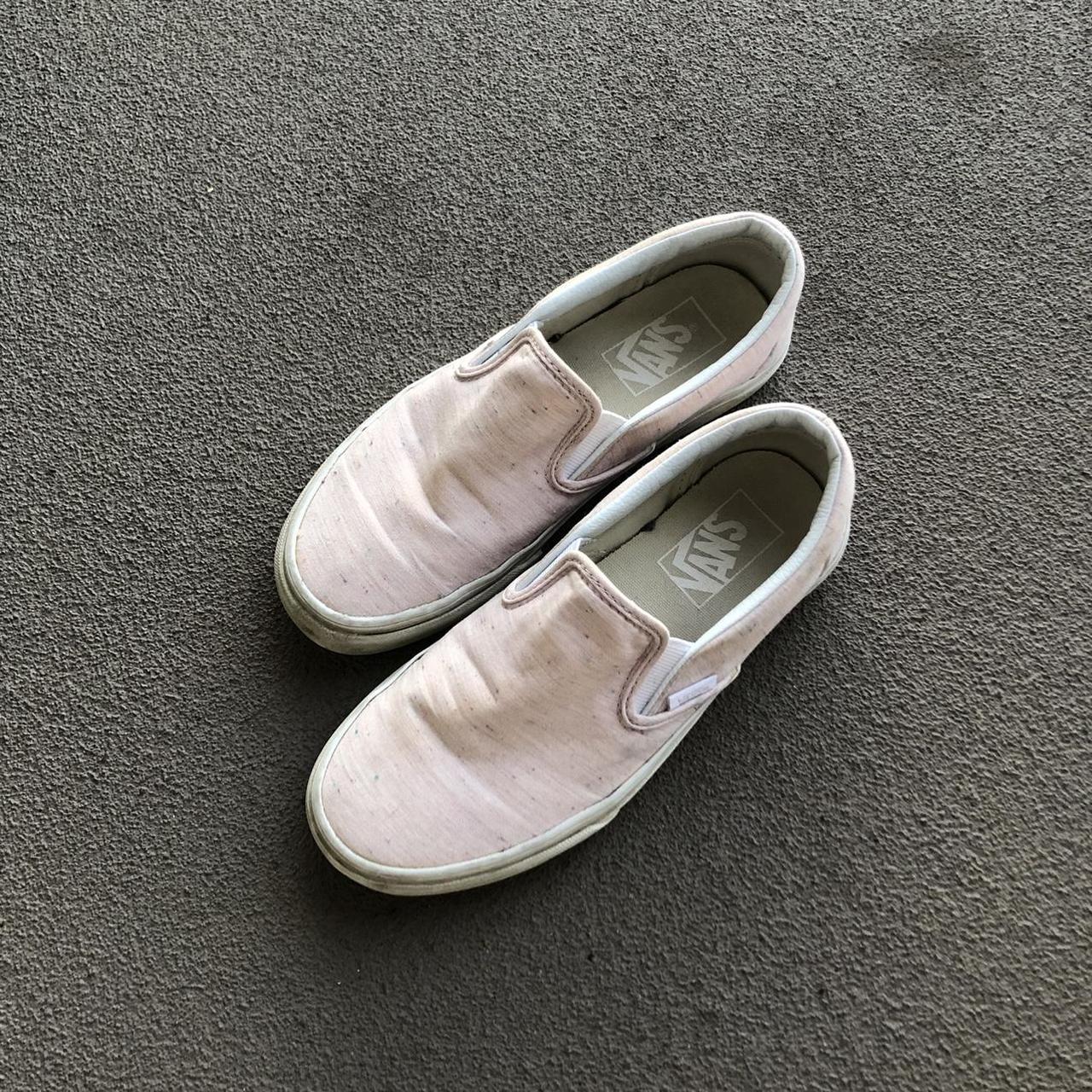 Vans Slip Ons in Baby Pink Sprinkles 🦋 Size Women... Depop