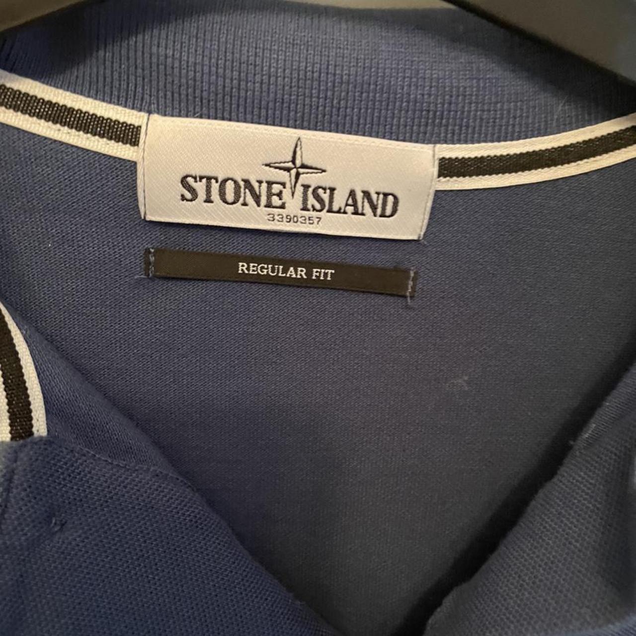 Stone island polo shirt - Depop