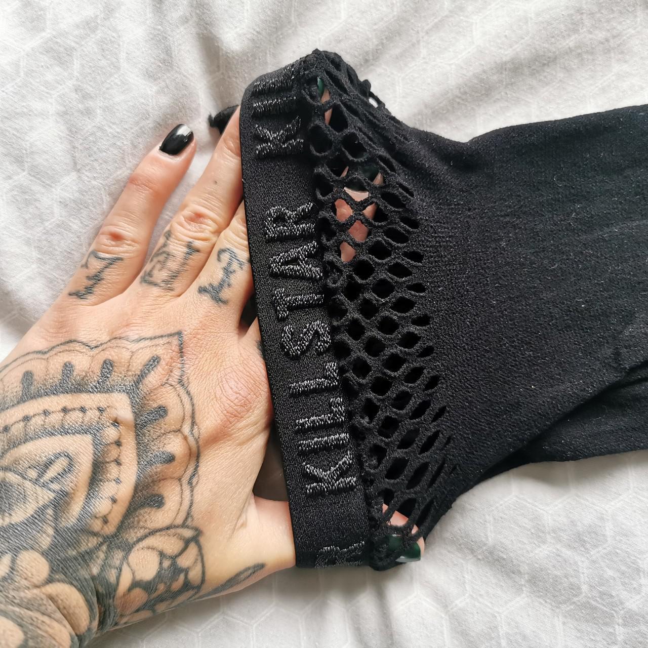 KILLSTAR Grave Girl leggings 🖤 Matte black cotton - Depop