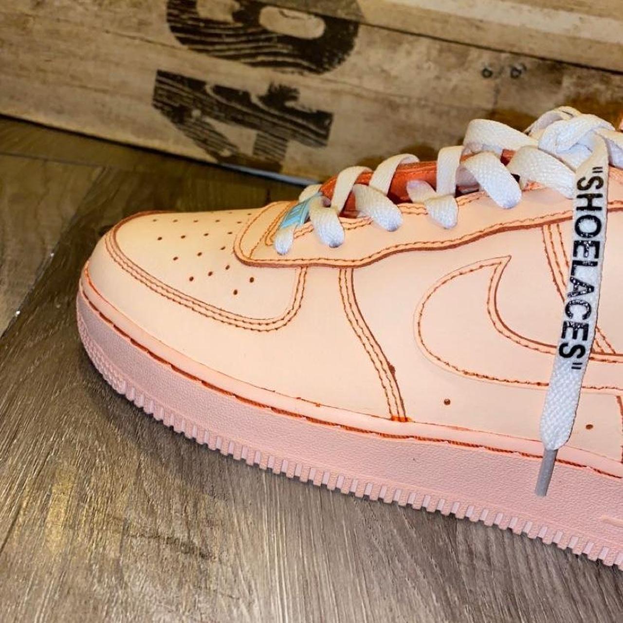 peach airforce ones
