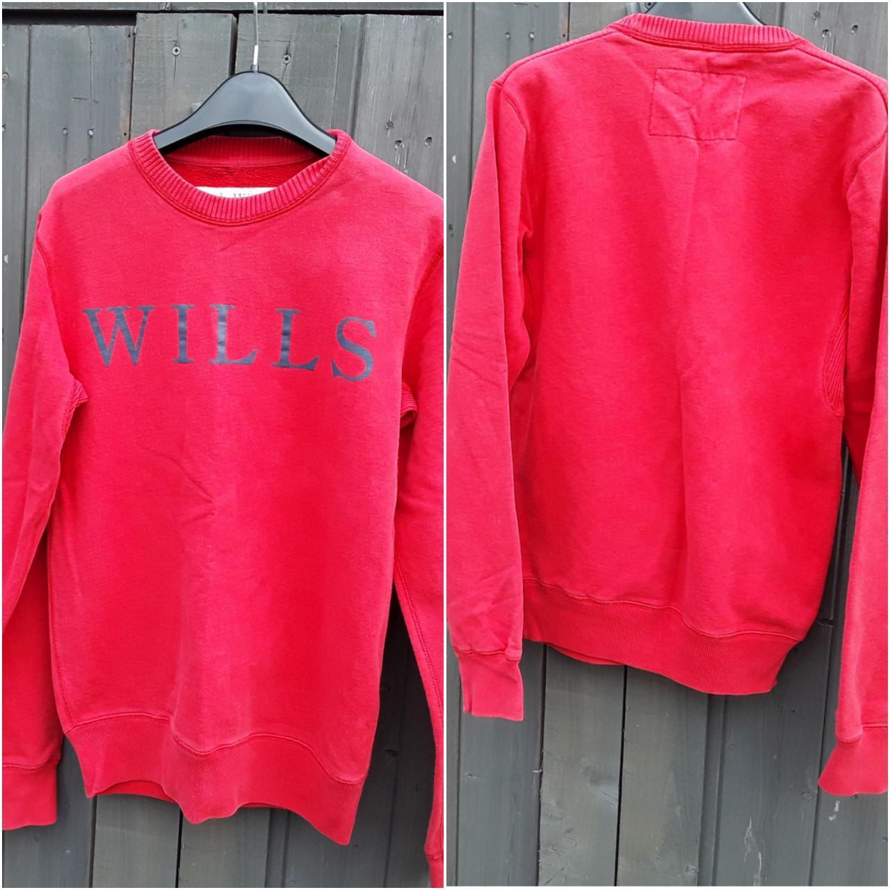 Jack wills sweatshirt Red size xs wills size guide - Depop