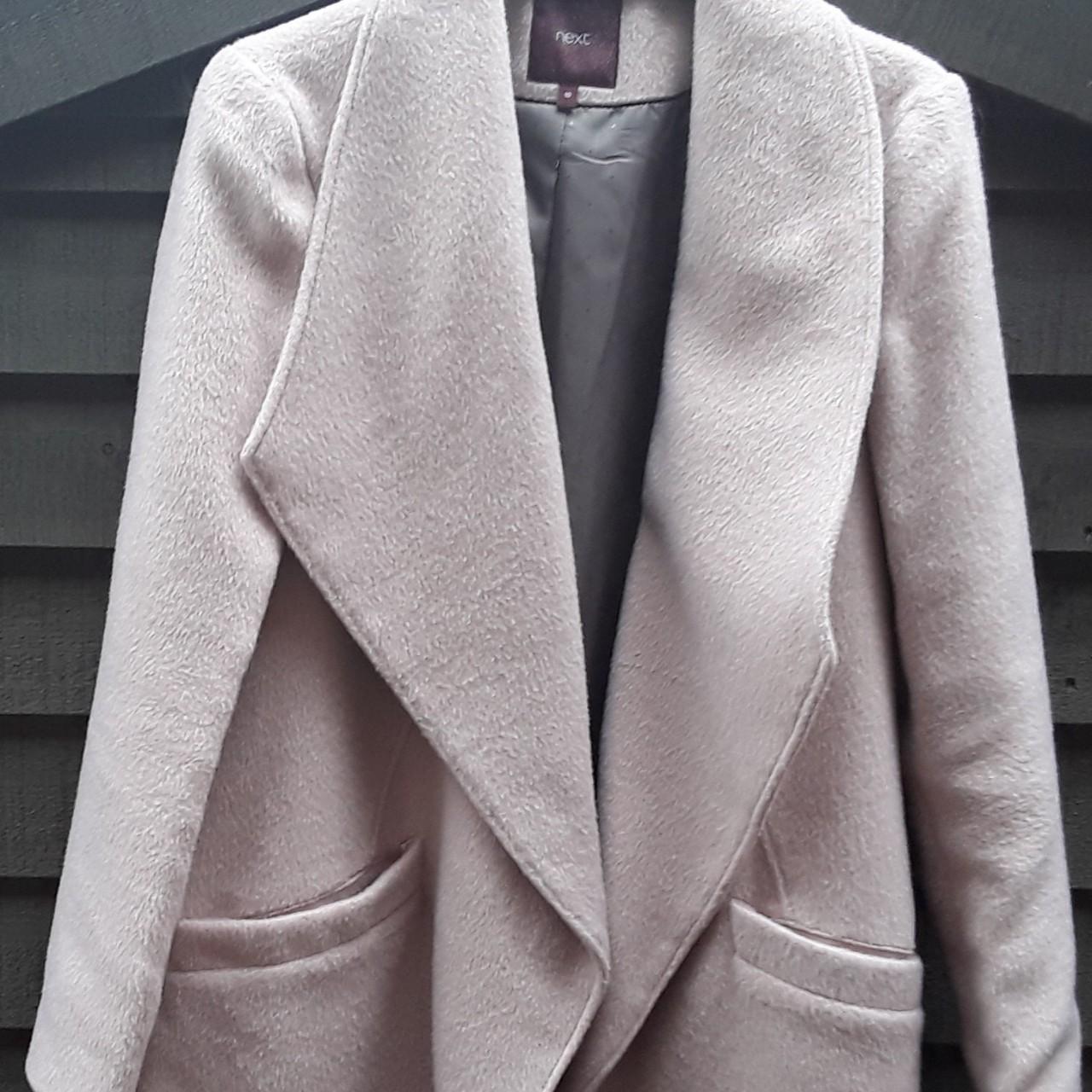 Next Women's Pink Coat | Depop