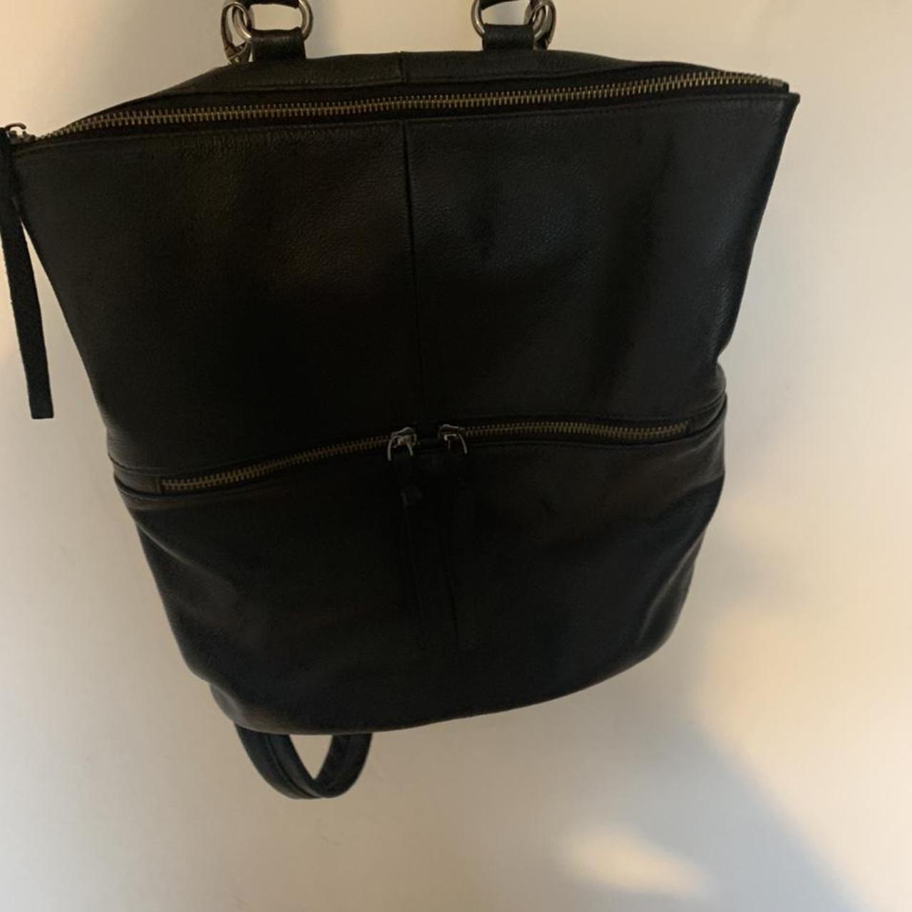 oliver bonas leather backpack