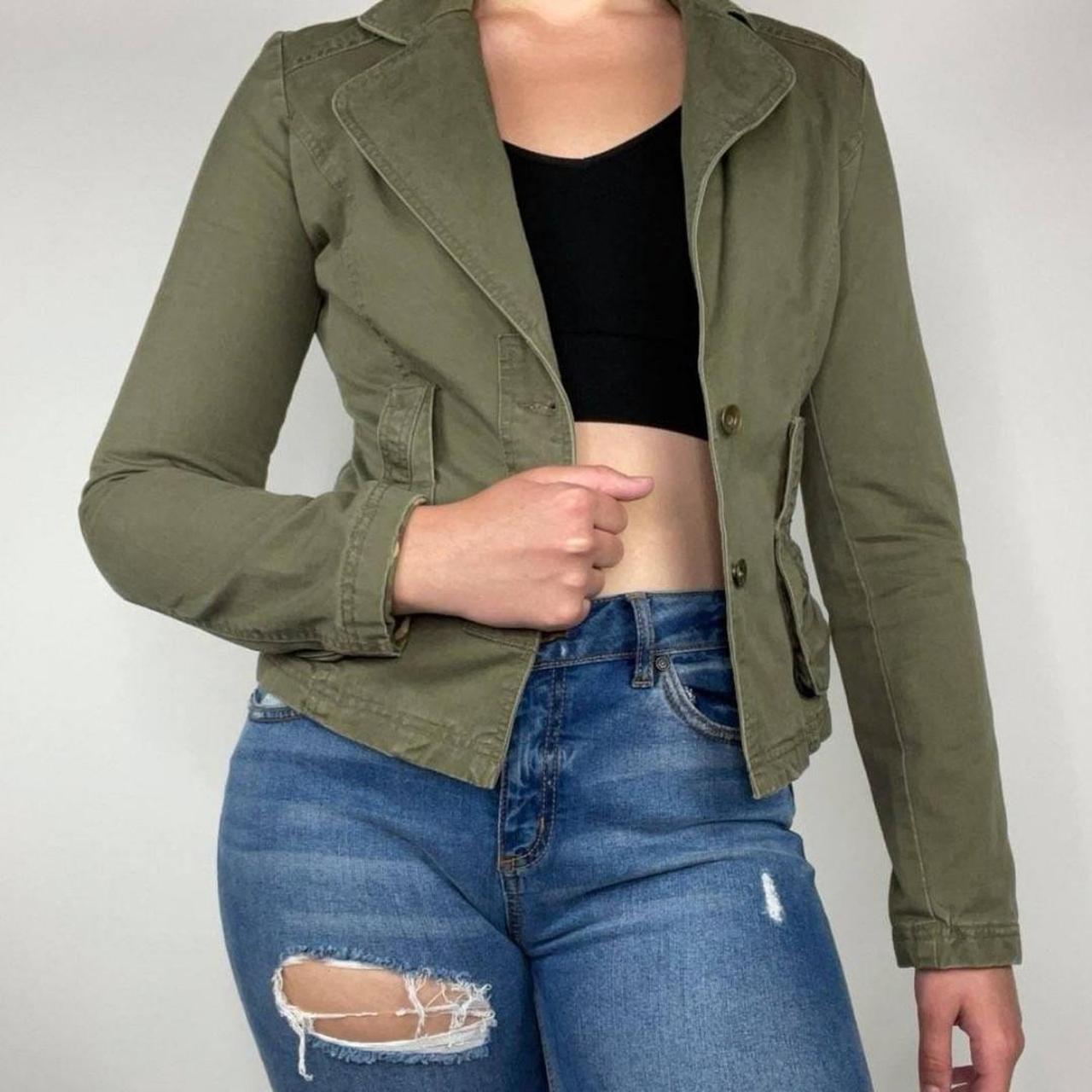 Buy Green Jackets & Coats for Women by HAUTEMODA Online | Ajio.com
