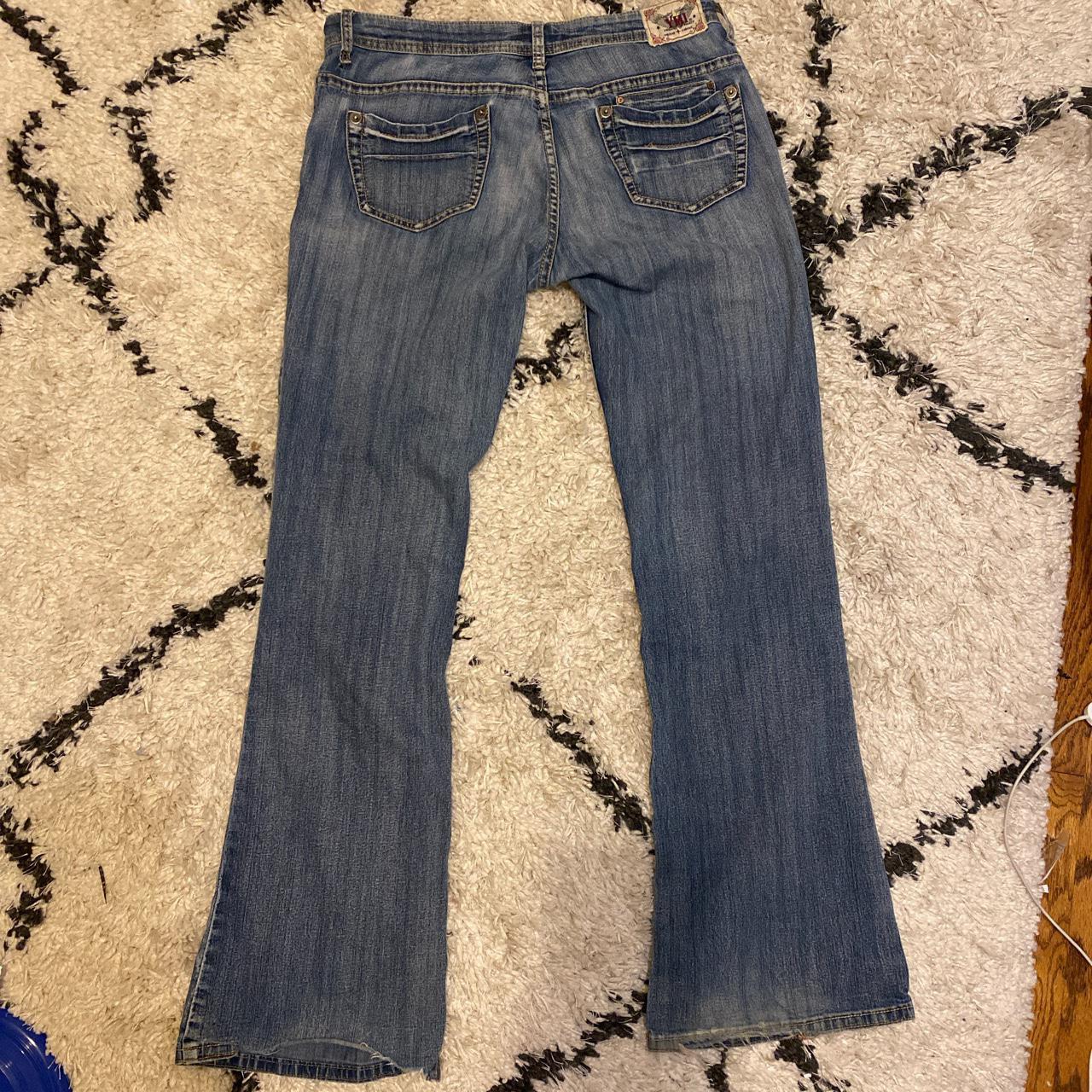 Vintage authentic y2k YMI jeans!!!! Size 13, wide... - Depop