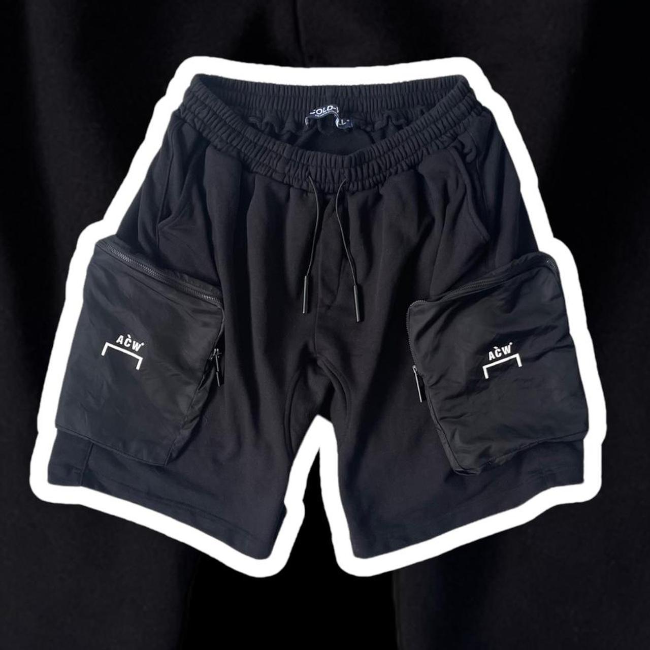 A Cold Wall × Samuel Ross 3D Pocket/Big Cargo Shorts... - Depop