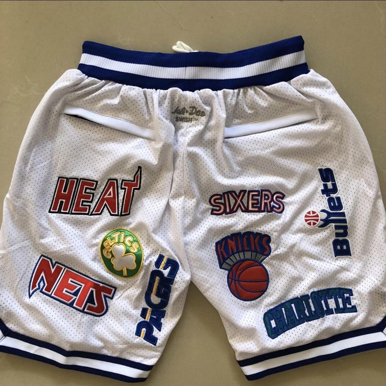 Eastern Conference Embroidered NBA Shorts Sizes: S -... - Depop