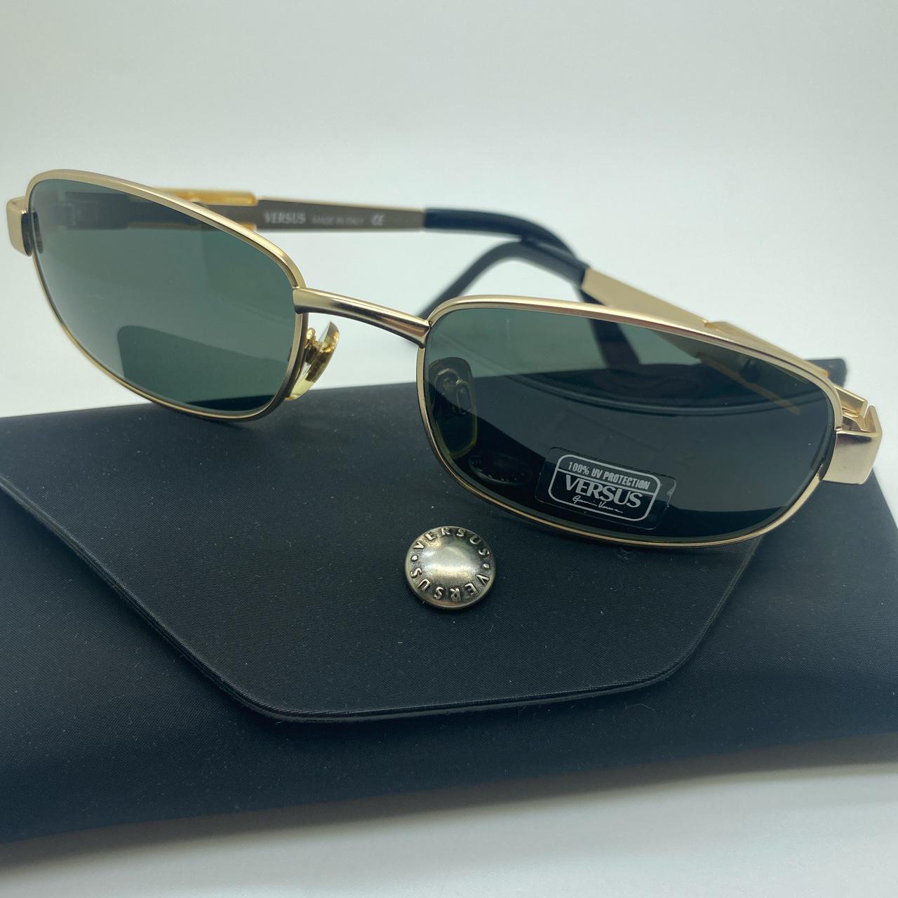 versace sunglasses men gold