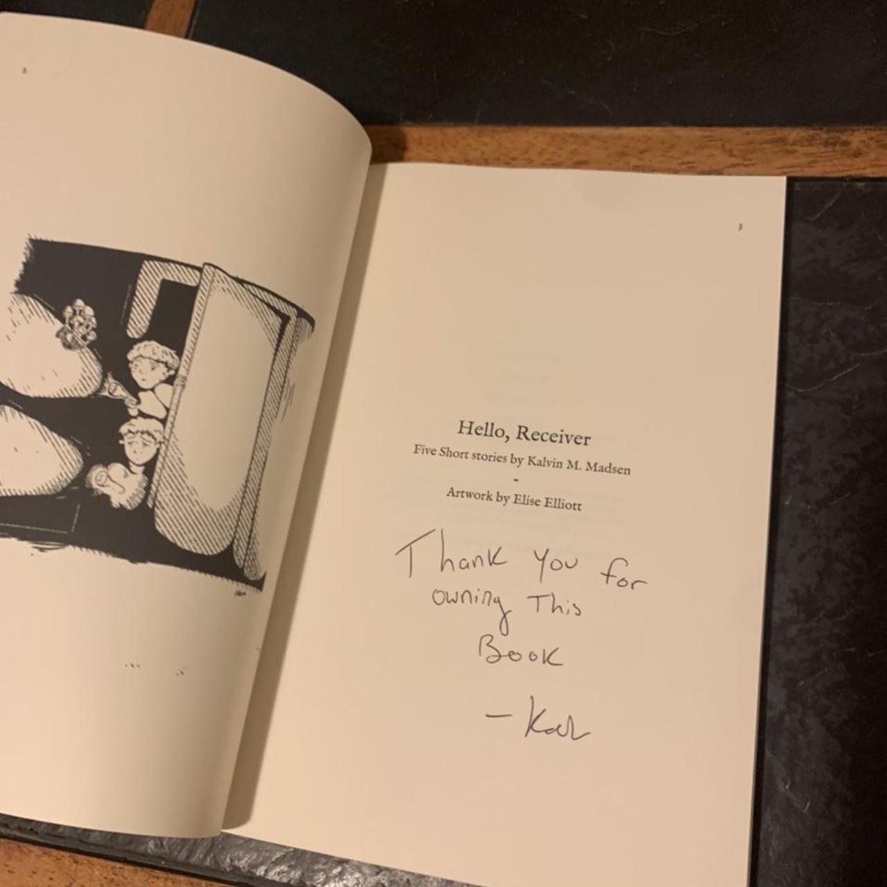 Product Image 4 - Hello, Receiver signed copies
