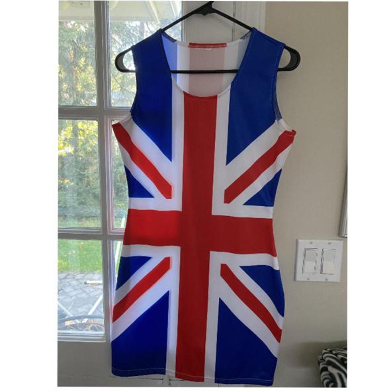 Bodycon London/ British Flag dress. Perfect for... - Depop