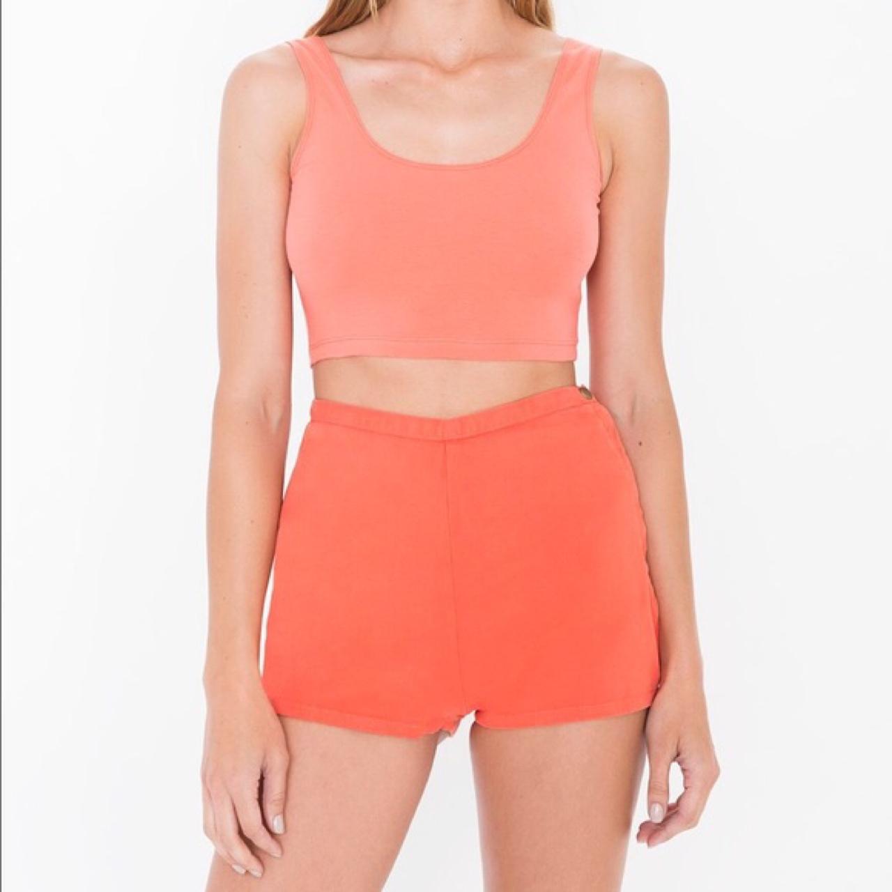 American apparel cheap tap shorts