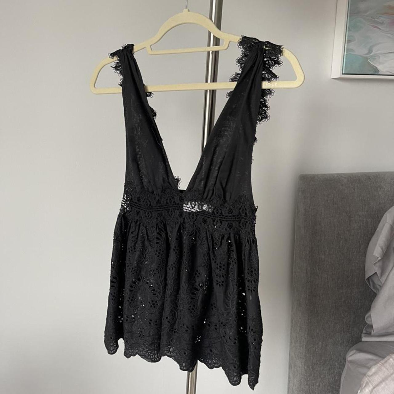 Zimmermann Women's Black Blouse