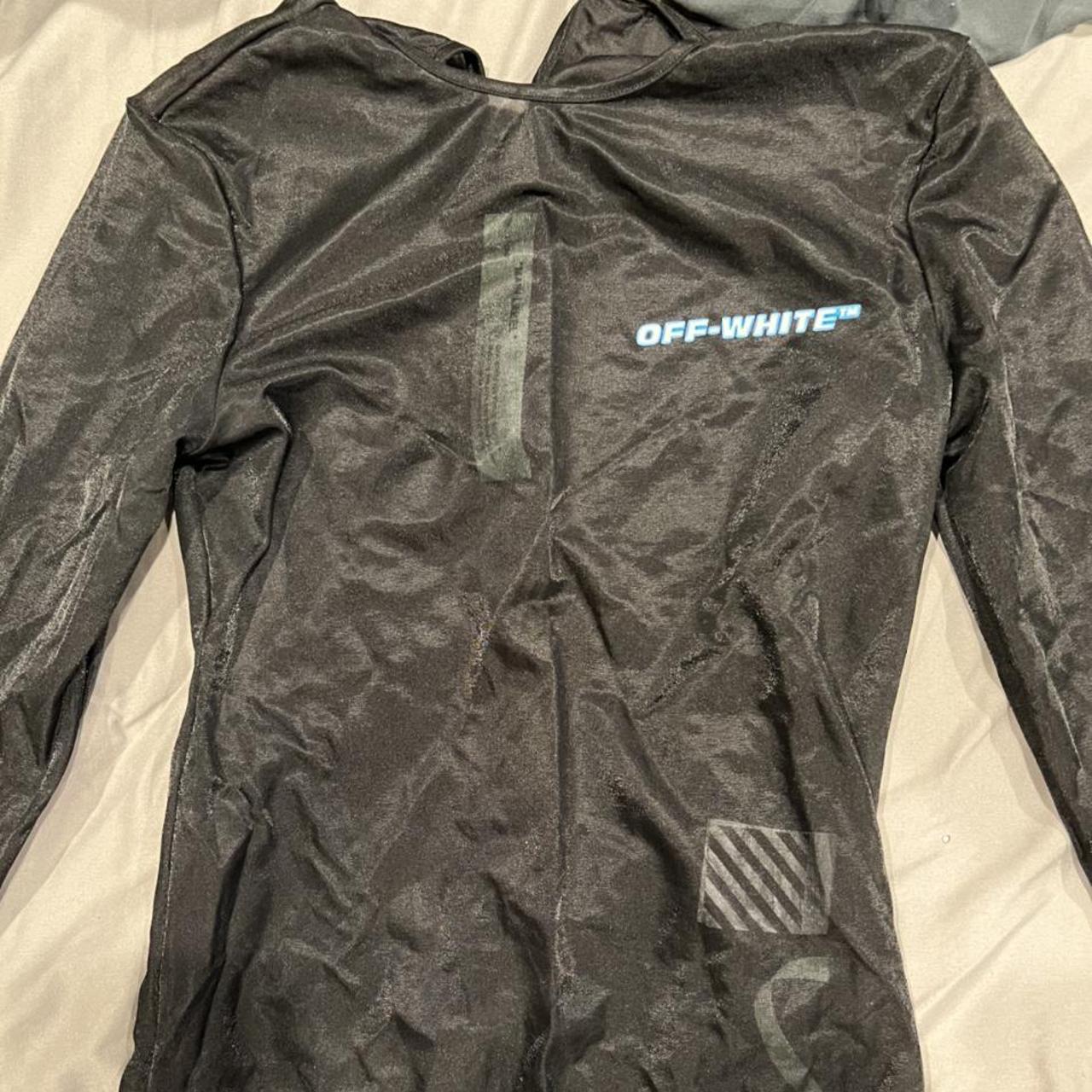 Off white leotard size 40, worn once Depop