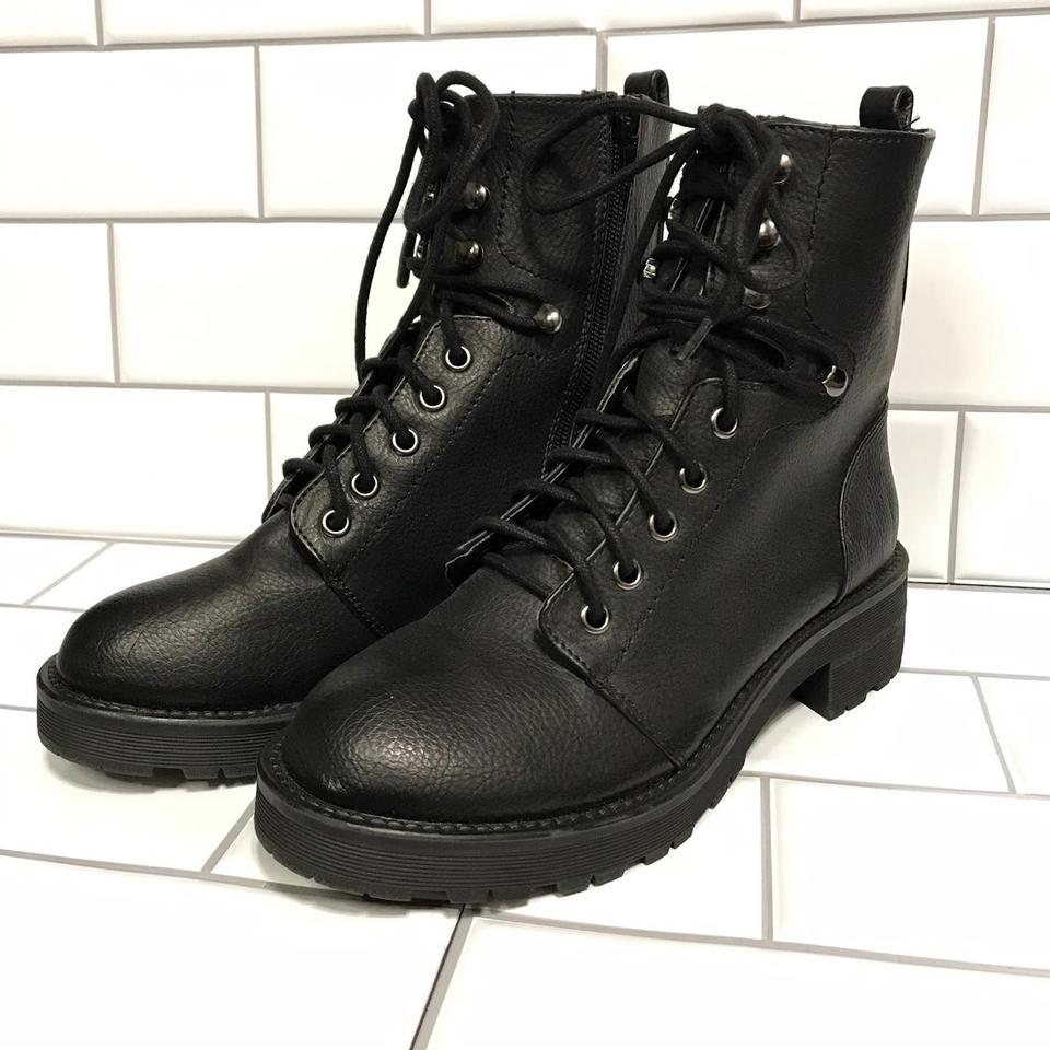 mia indigo combat boot