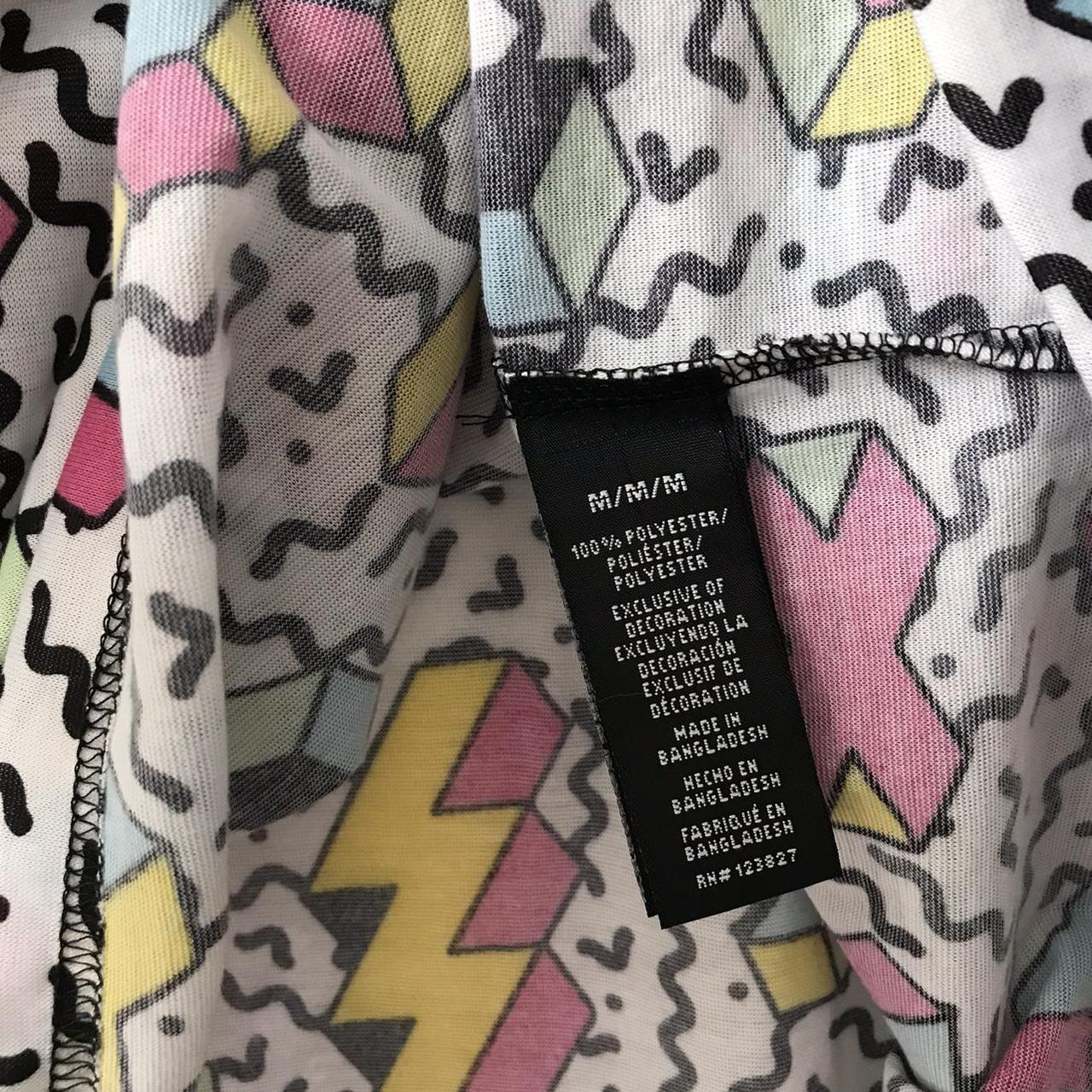 OH SNAP BY DRILL CLOTHING NWT 80s Tetris Cartoon... Depop