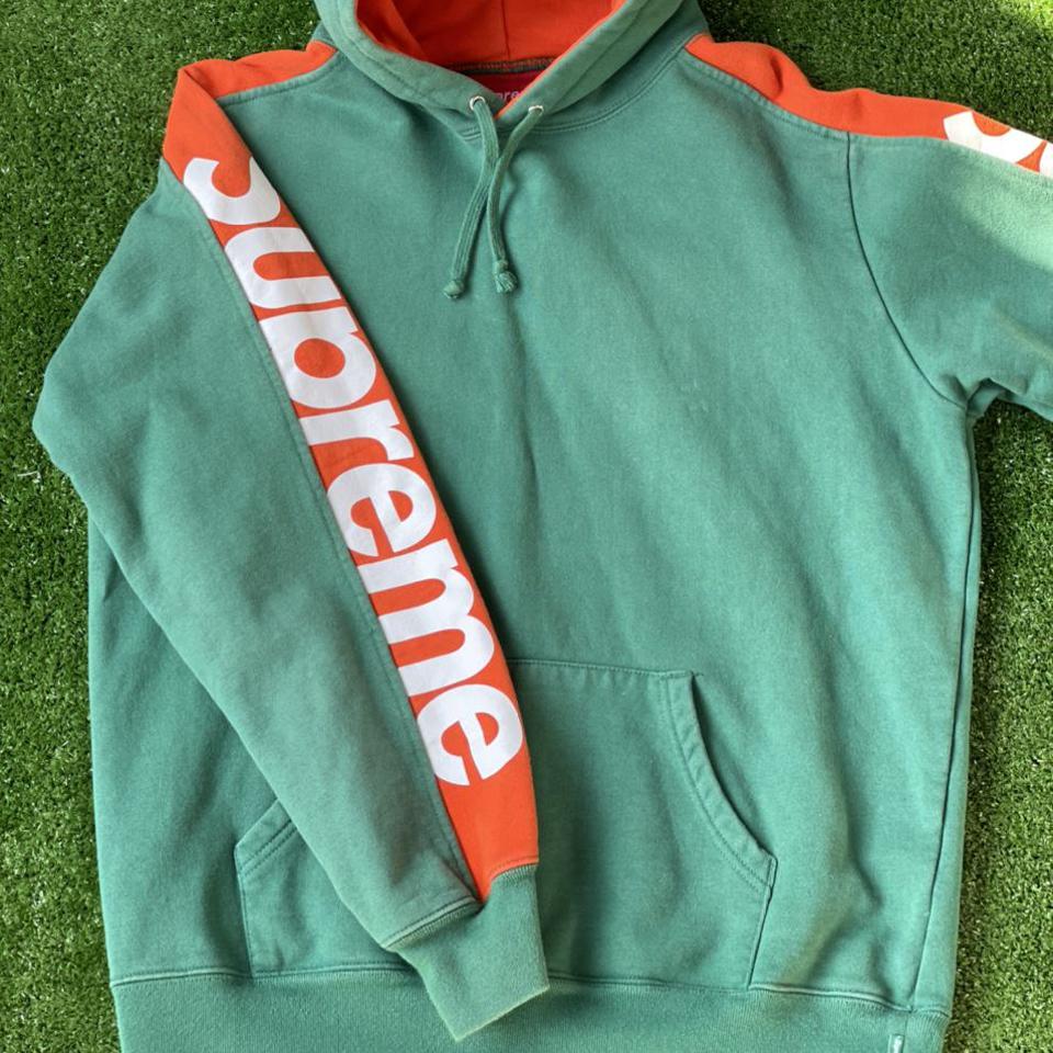 Supreme Sideline Hooded Sweatshirt Size Medium Depop