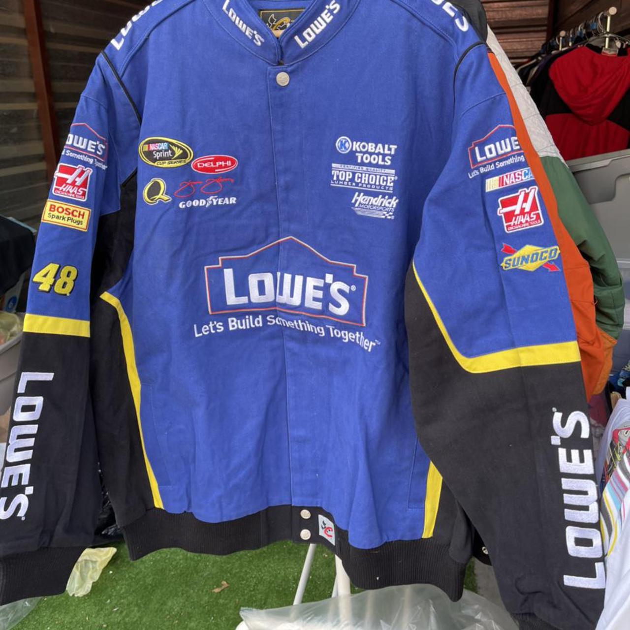 Vintage Jimmy Johnson Chase Authentics Lowe’s NASCAR... - Depop