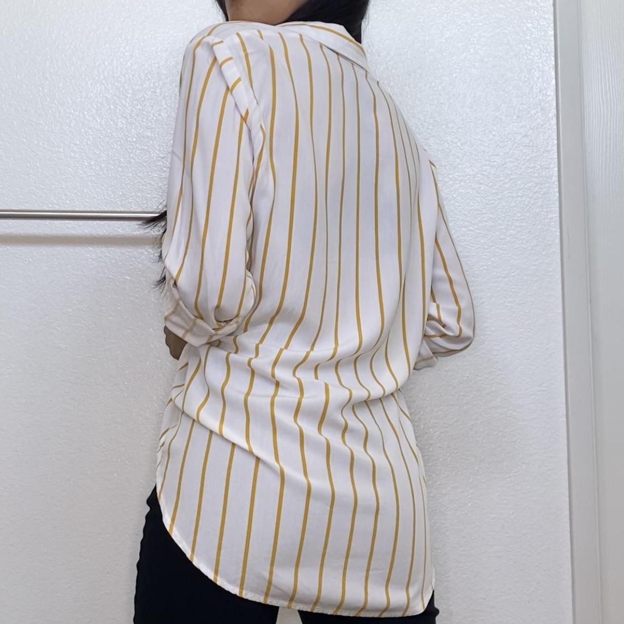 Product Image 3 - ☆ YELLOW STRIPED BUTTON UP