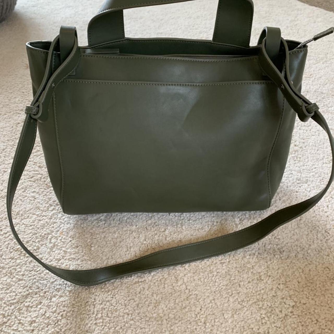 French Connection olive/khaki green handbag. Never... - Depop