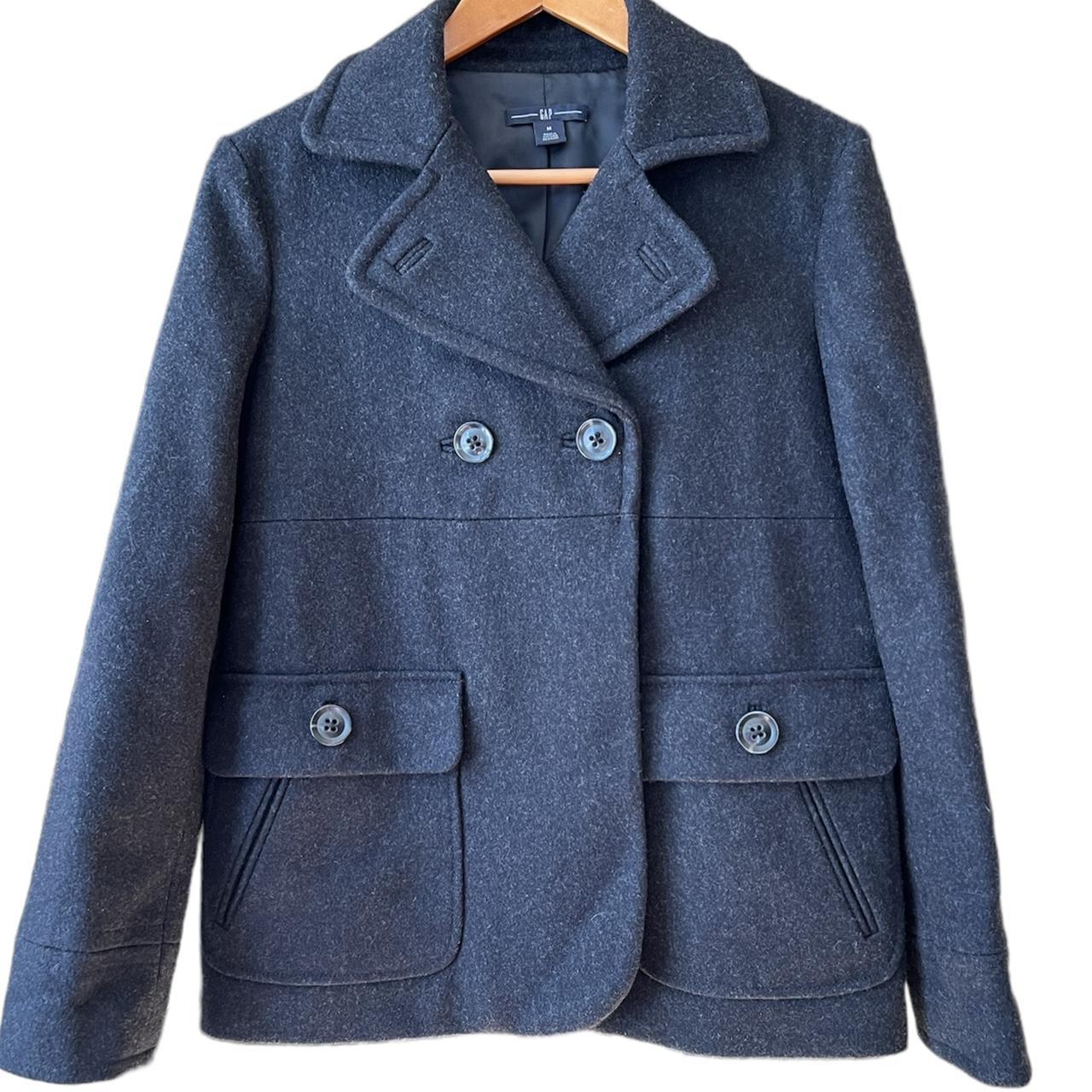 Gap wool clearance peacoat