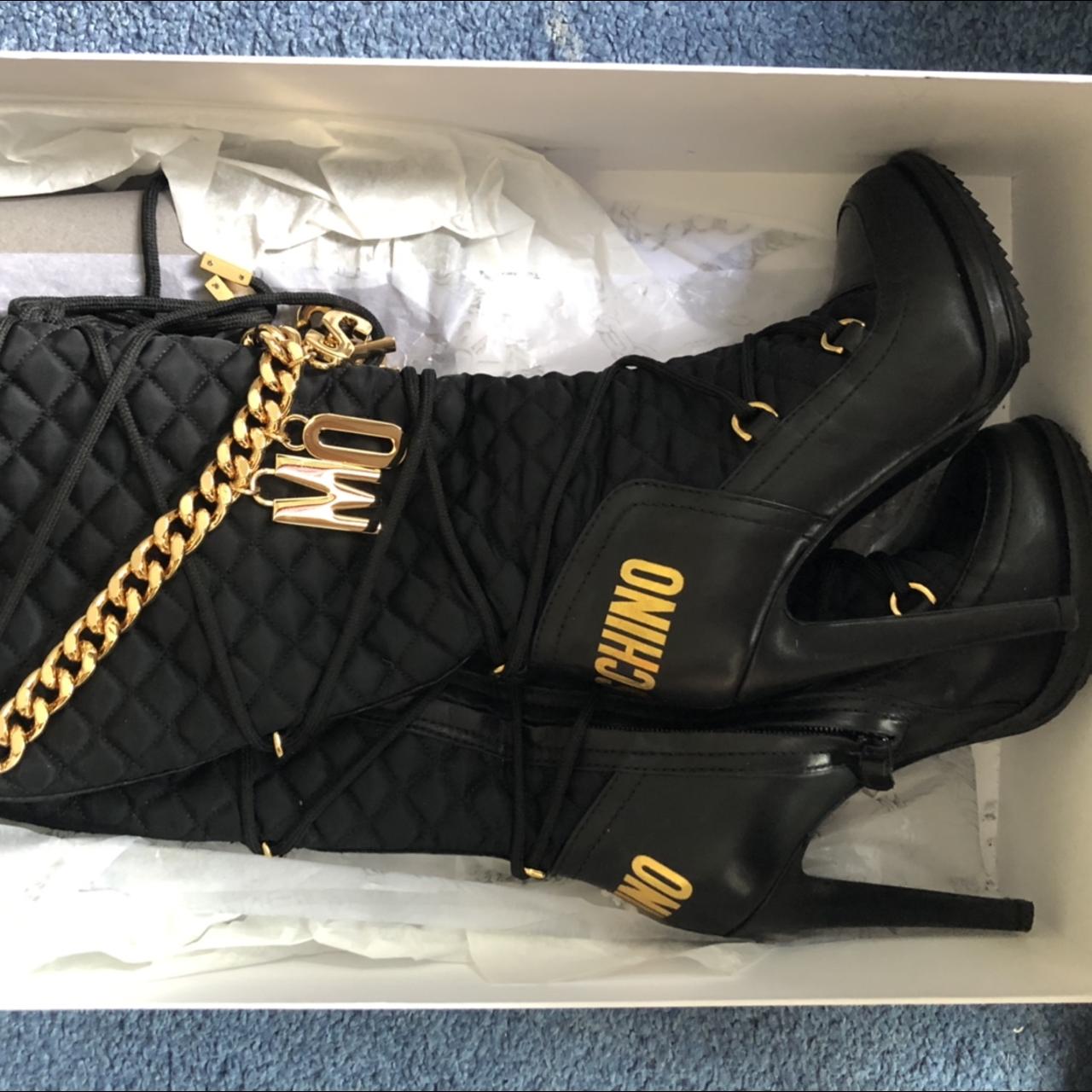 Hm 2025 moschino boots