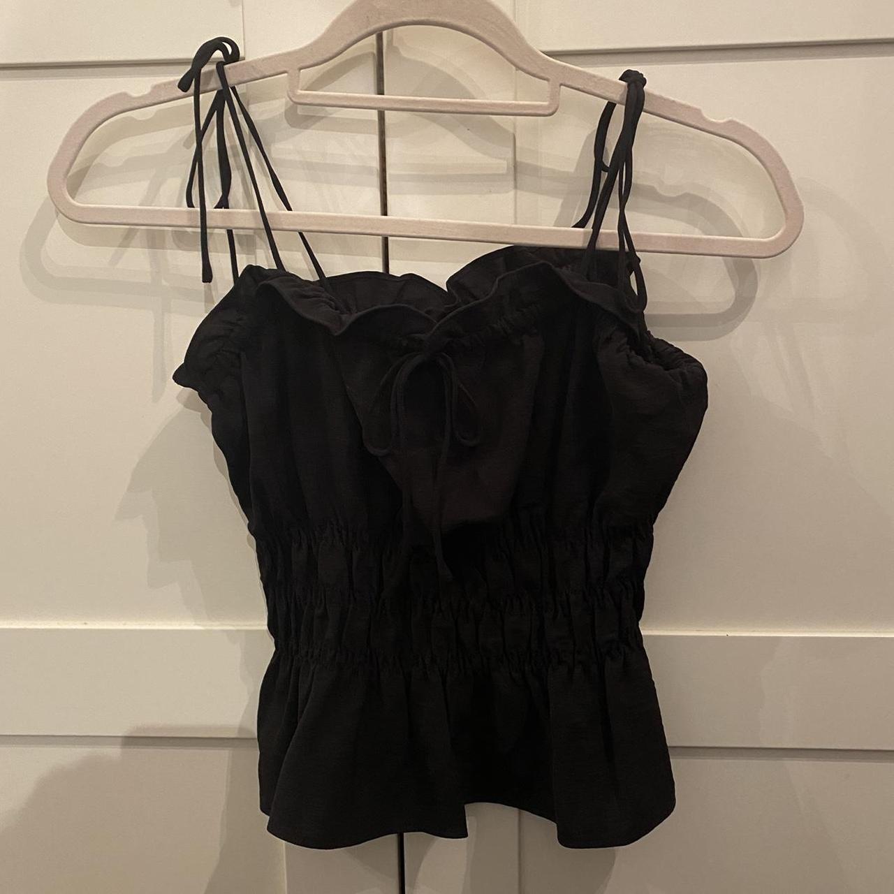 Super cute cami top from Topshop with adjustable tie... - Depop