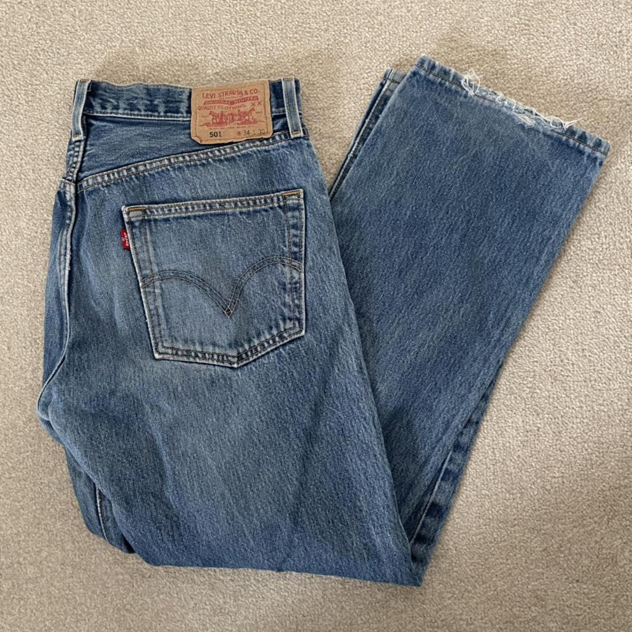 levi's size 34 waist