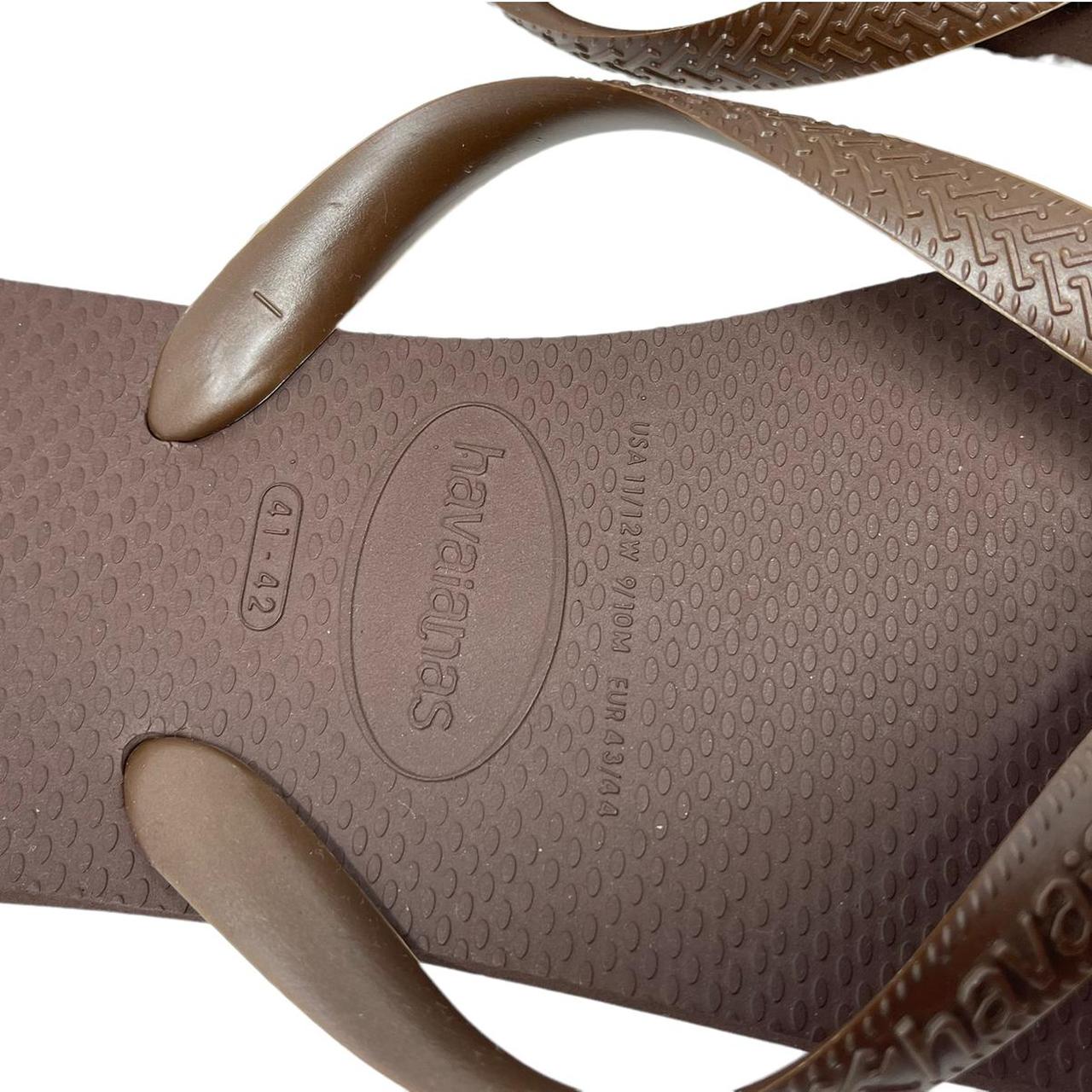 Product Image 4 - Havaianas Brown Flip Flops

Great condition
Size