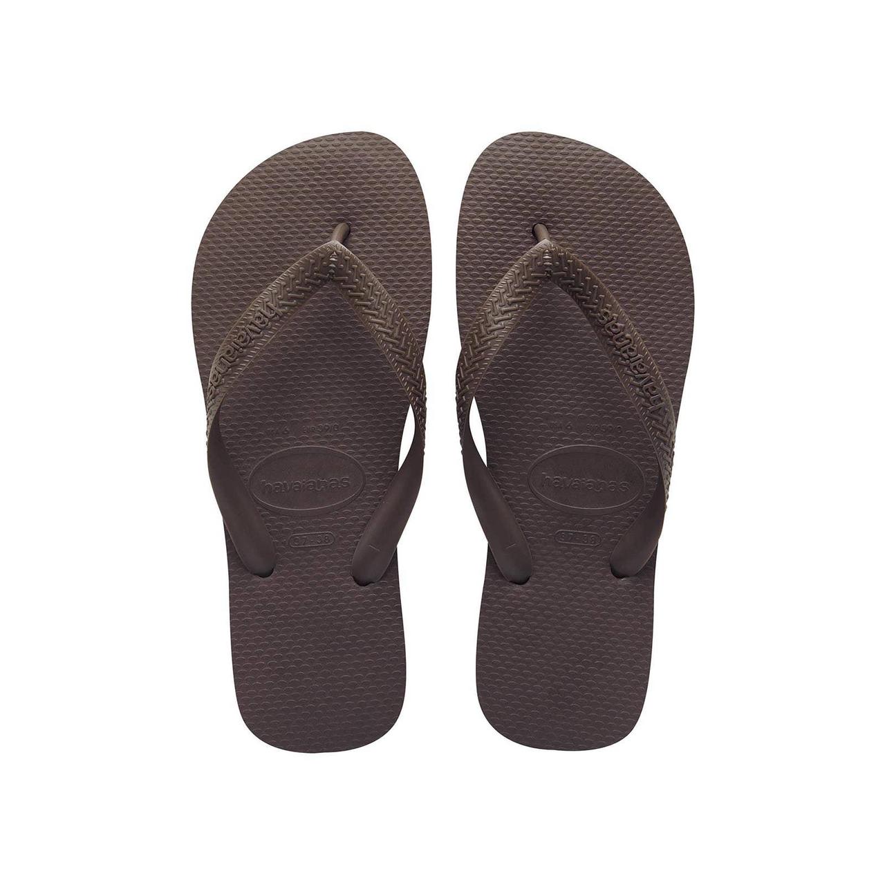 Product Image 1 - Havaianas Brown Flip Flops

Great condition
Size