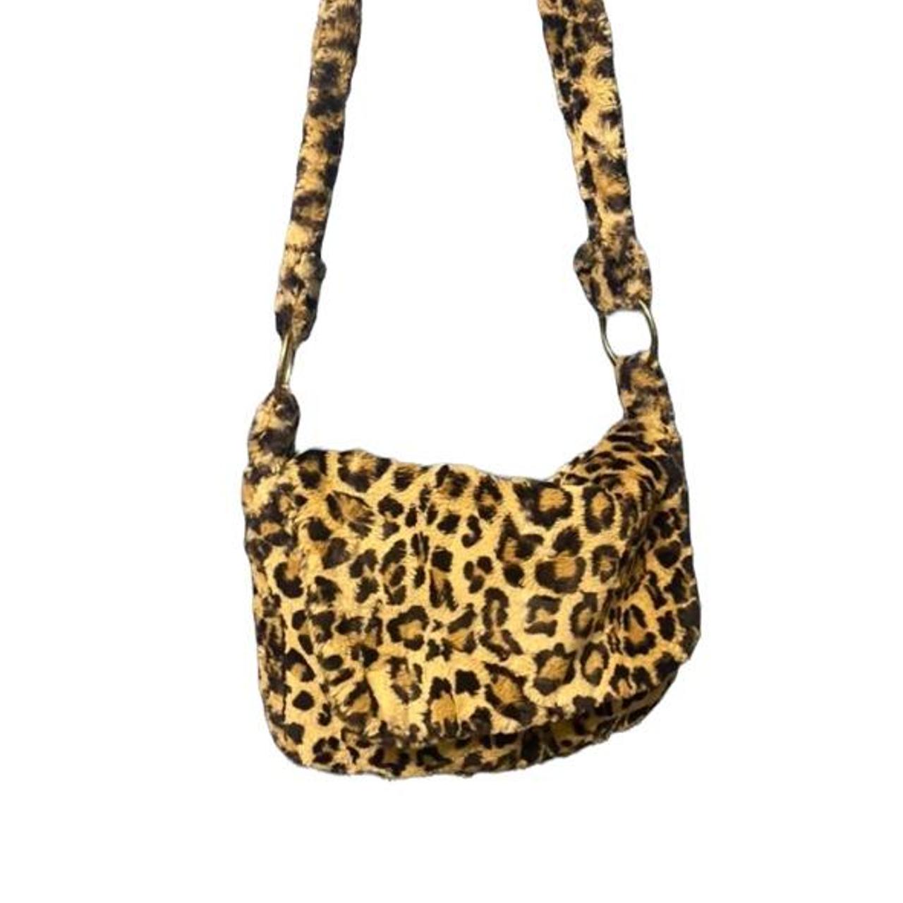 Leopard print clearance messenger bag