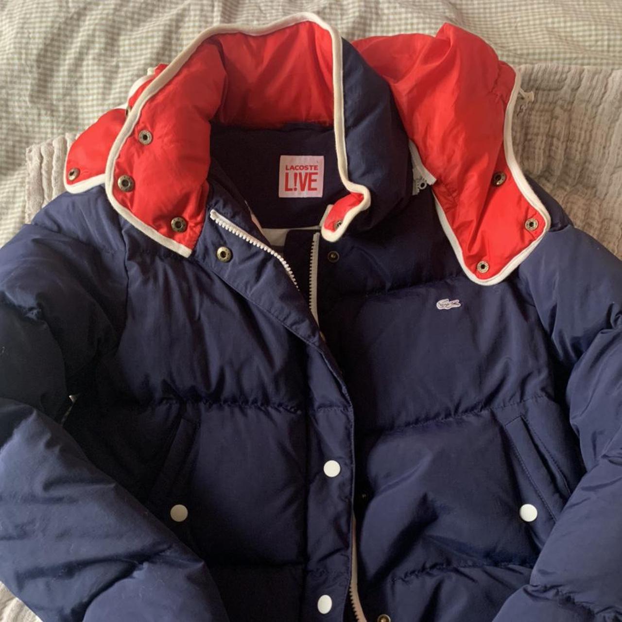 lacoste live puffer jacket