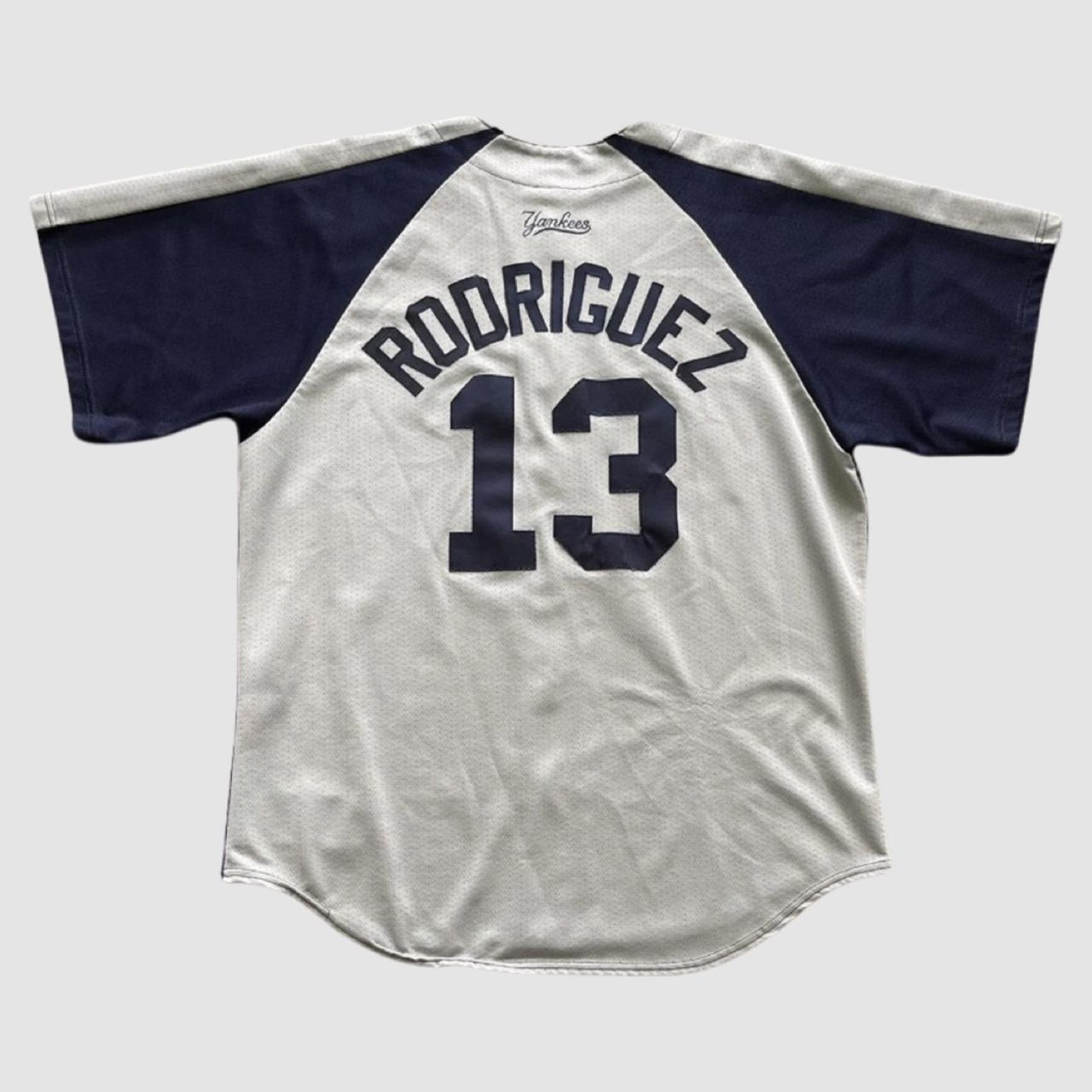 Vintage New York Yankees Rodriguez majestic mlb made - Depop