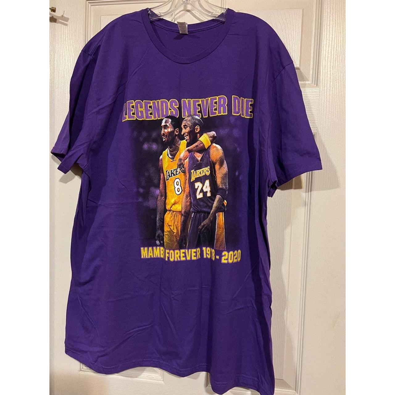 purple kobe bryant t shirt