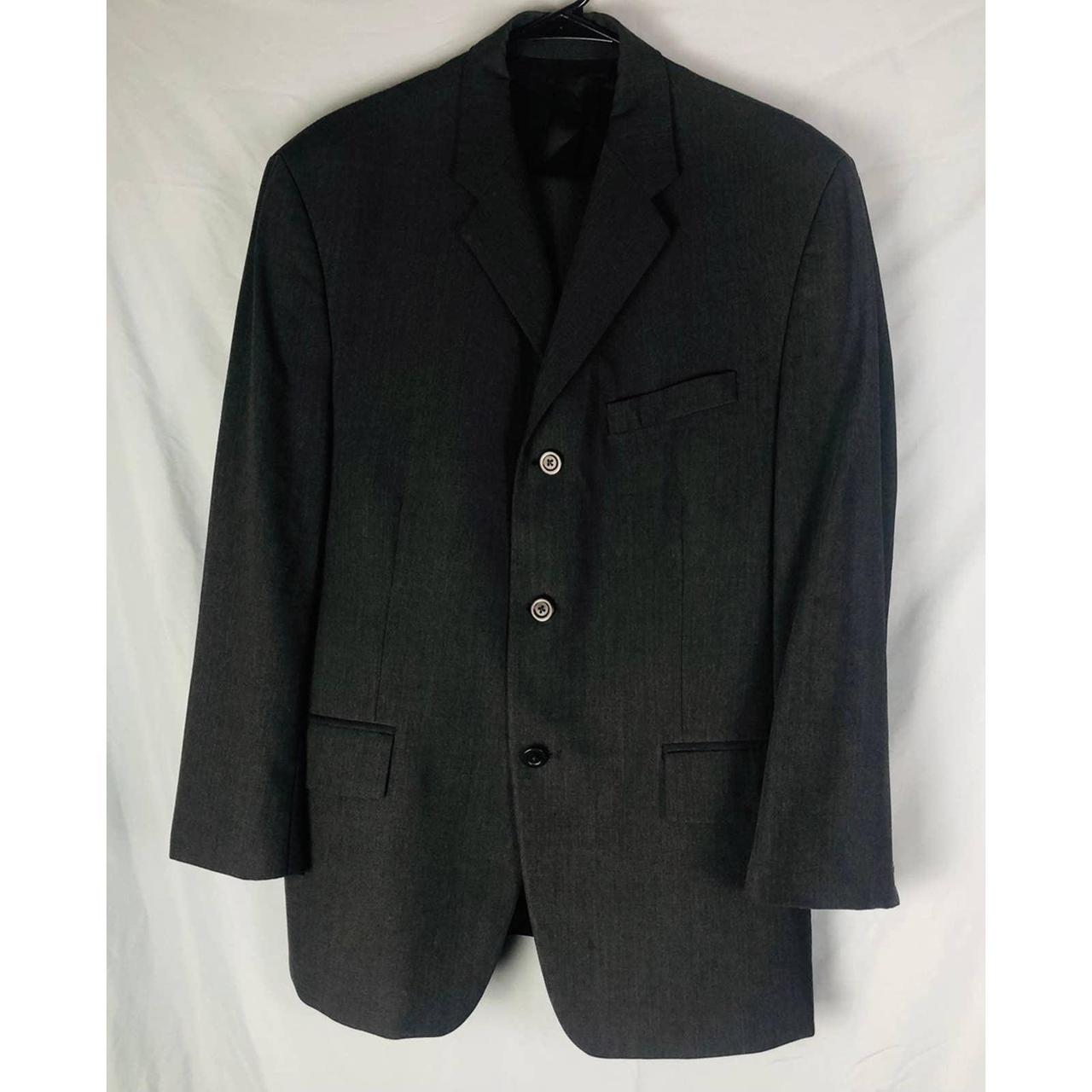 DKNY Men's Black Suit | Depop