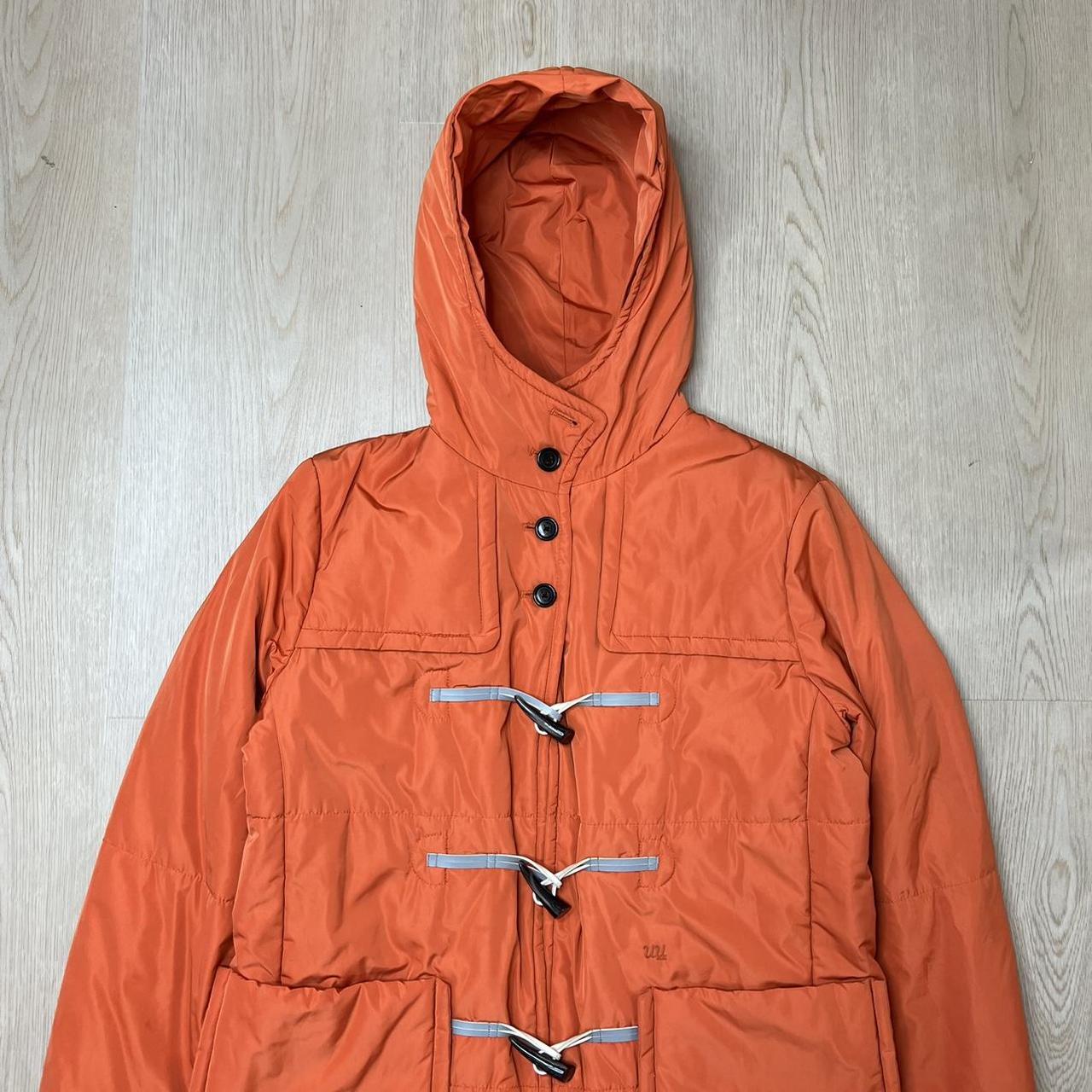 Undercover Women's Orange Coat | Depop