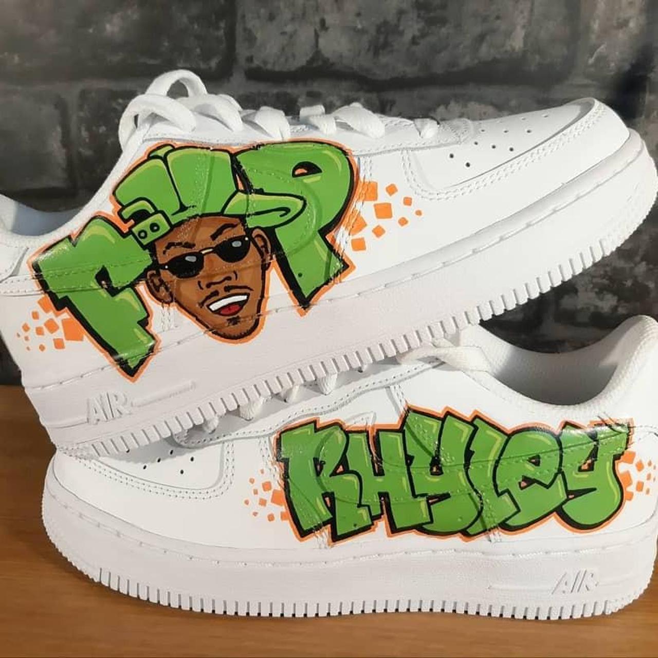 CUSTOM GRAFFITI AIR FORCE 1s 