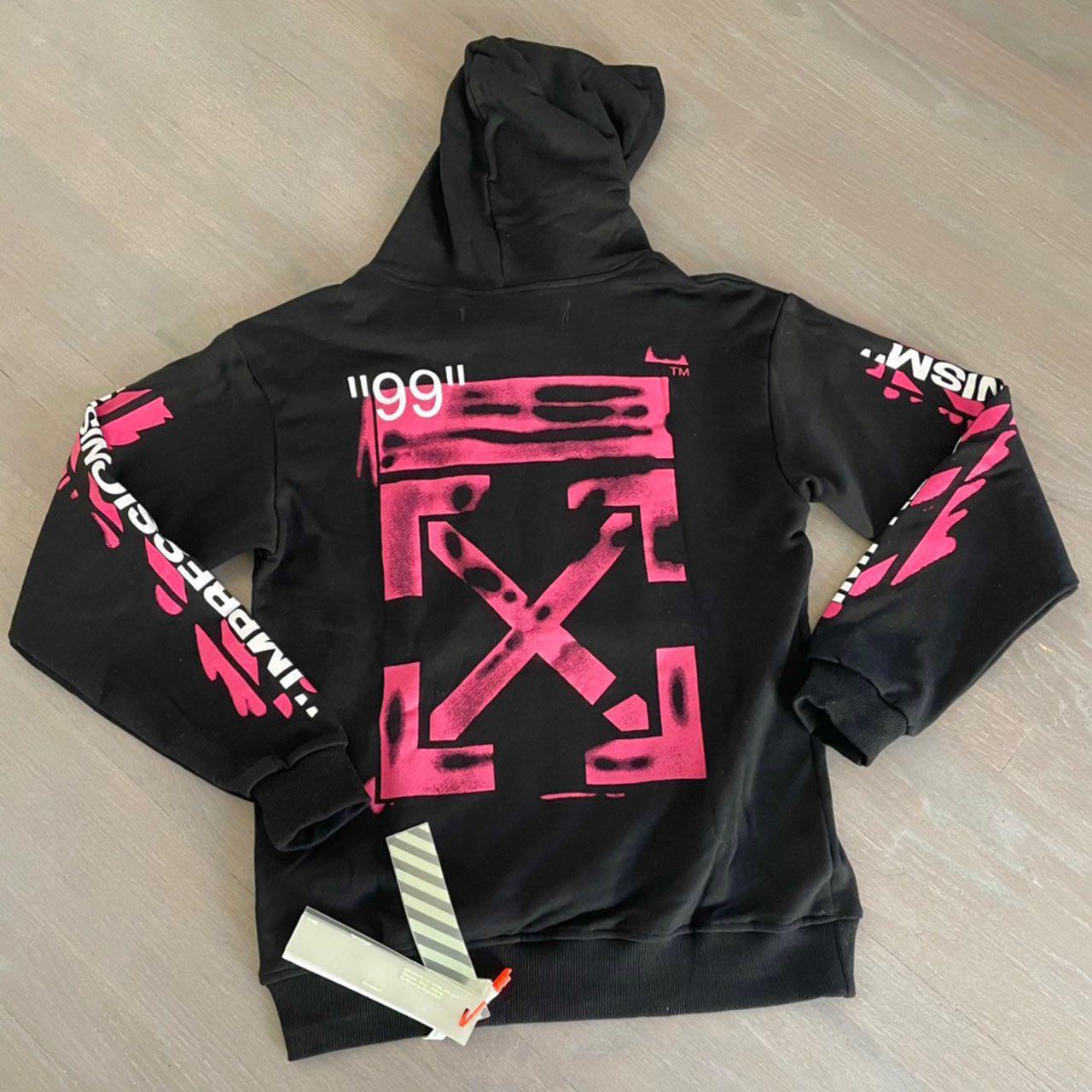 Off white diag stencil on sale hoodie