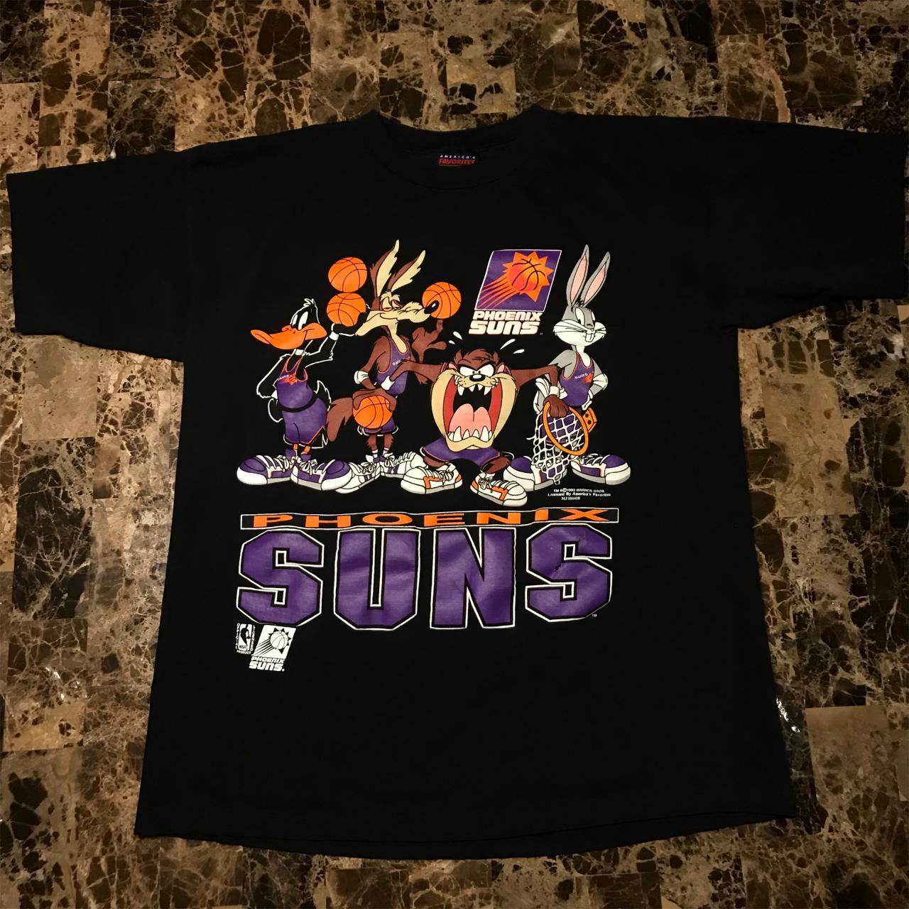 Gildan Phoenix Suns Logo T-Shirt Purple M